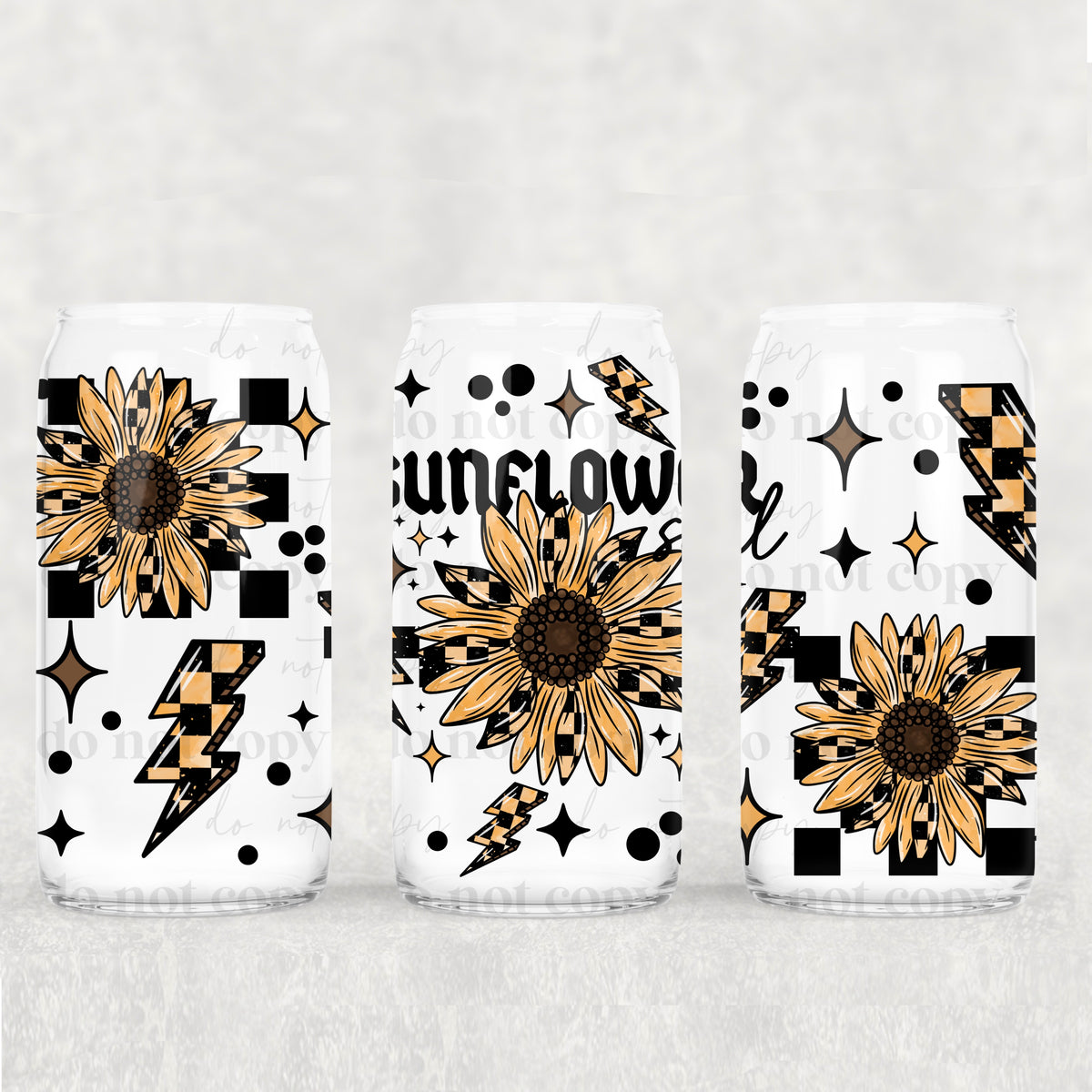 sunflower 4094 (CSC) UV DTF WRAP