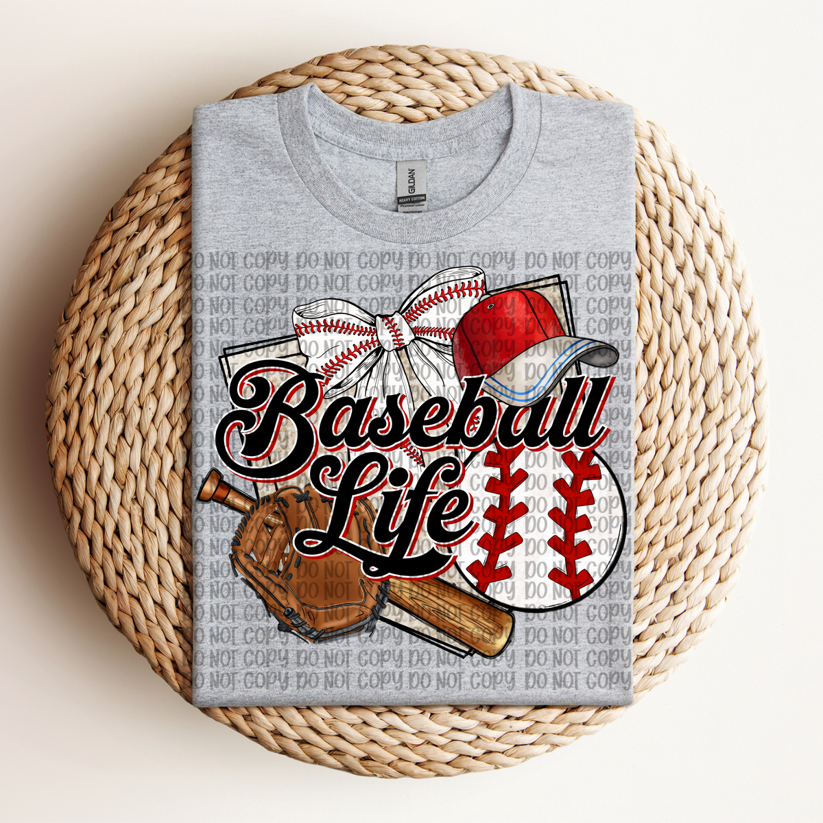 Baseball Life Items (VP) 102863 DTF transfer