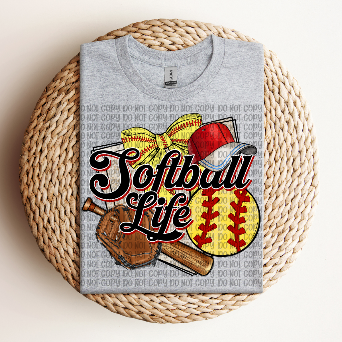 Softball Life Items (VP) 102864 DTF transfer