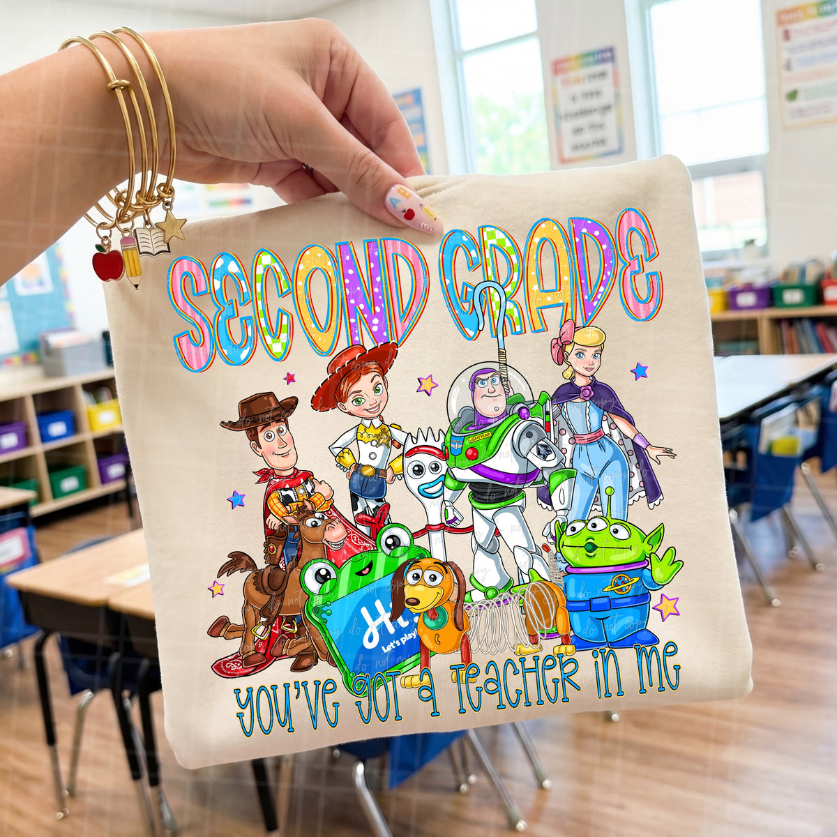 Second grade you've got a teacher in me (Virgo) DTF Transfer