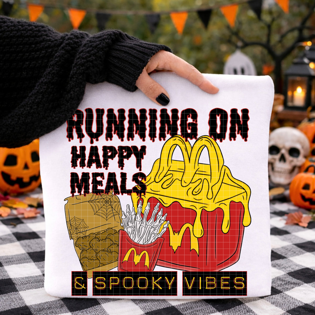 HM & spooky vibes (DD) DTF Transfer
