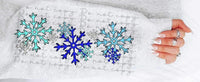 BRRR faux snowflakes SLEEVE ONLY 10254 DTF TRANSFER