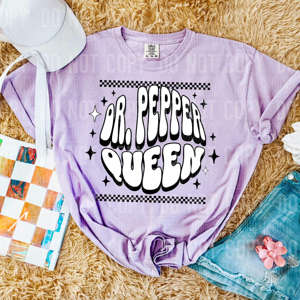 Dr. Pepper Queen  (SBB) 83386  DTF Transfer