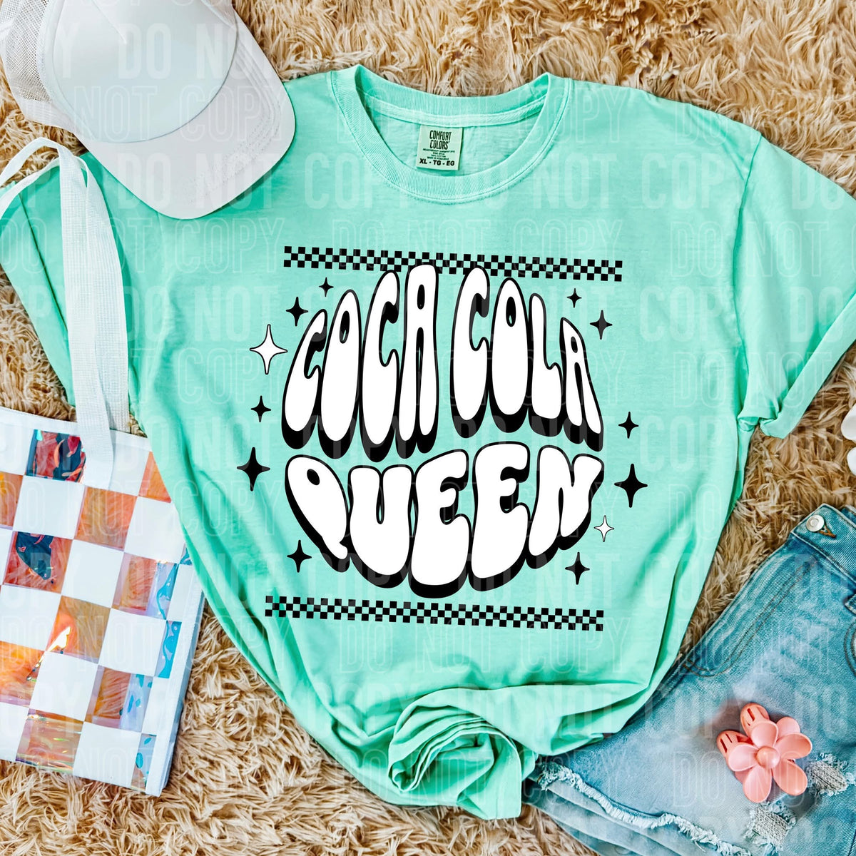 Coca Cola Queen  (SBB) 83388  DTF Transfer