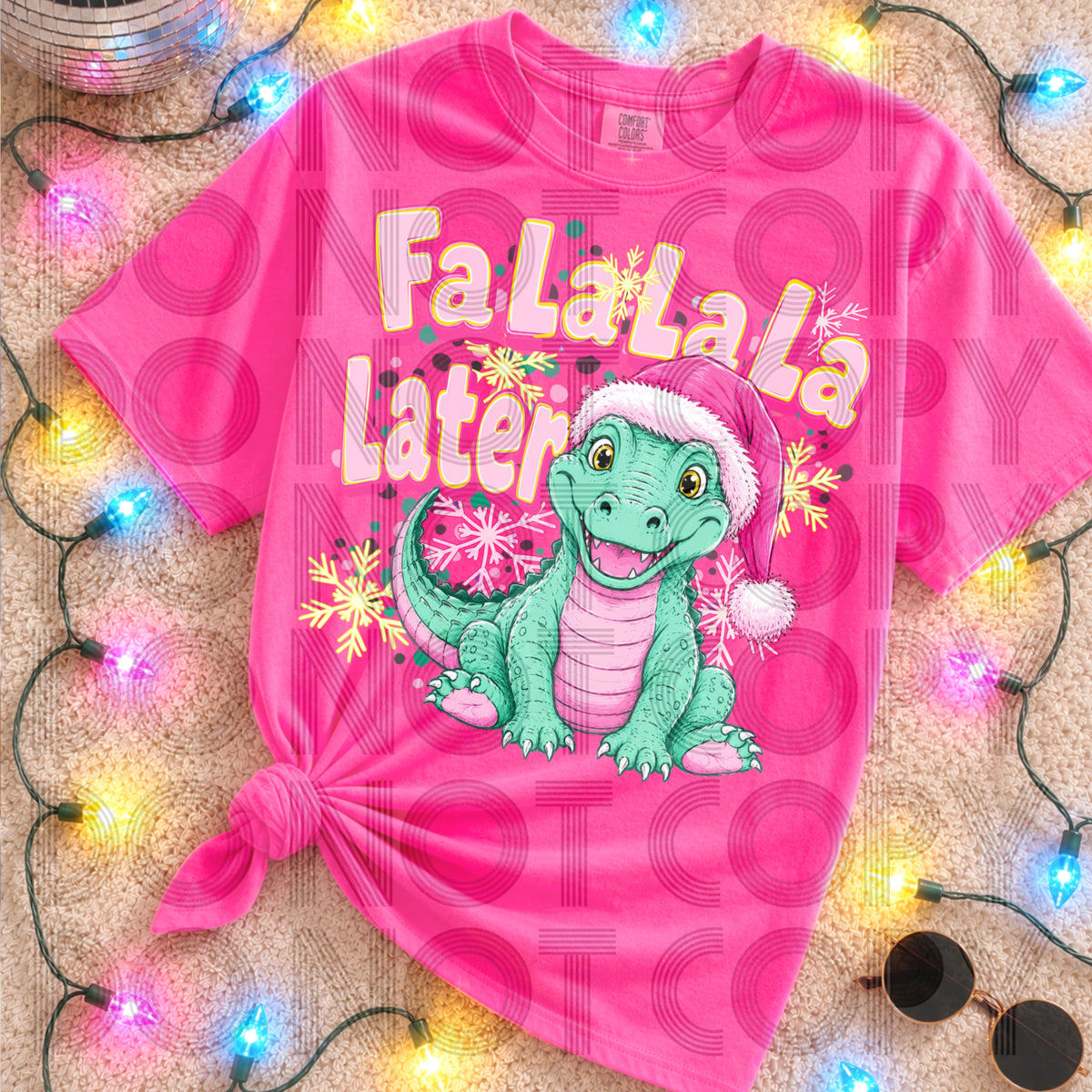 Fa la la la later (Renewed) DTF Transfer