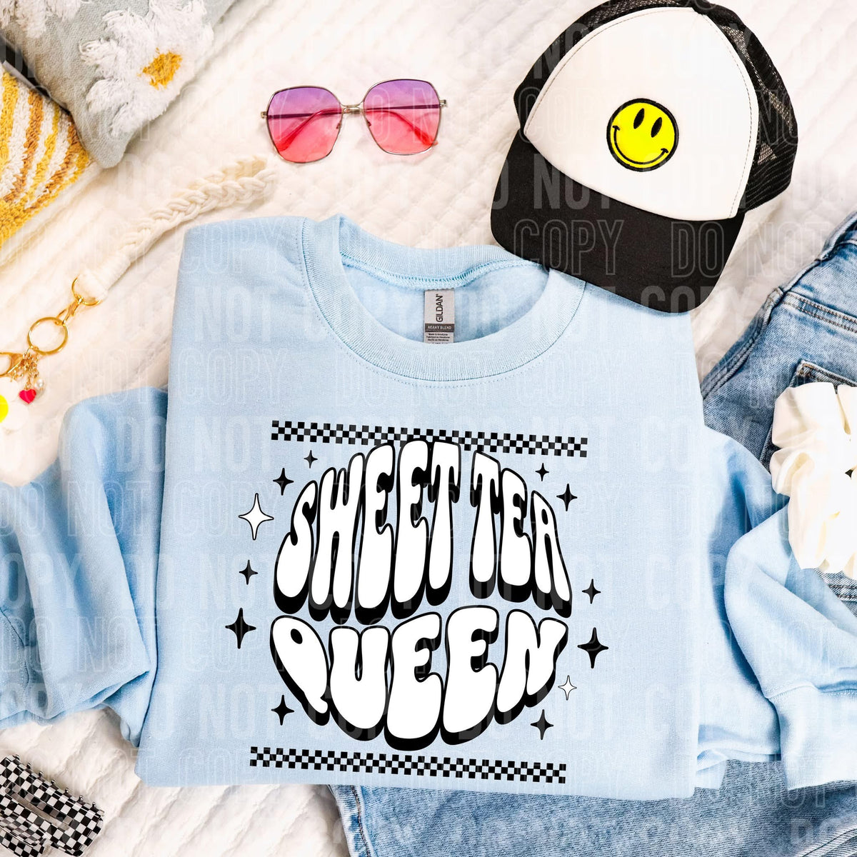 Sweet Tea Queen  (SBB) 83389  DTF Transfer