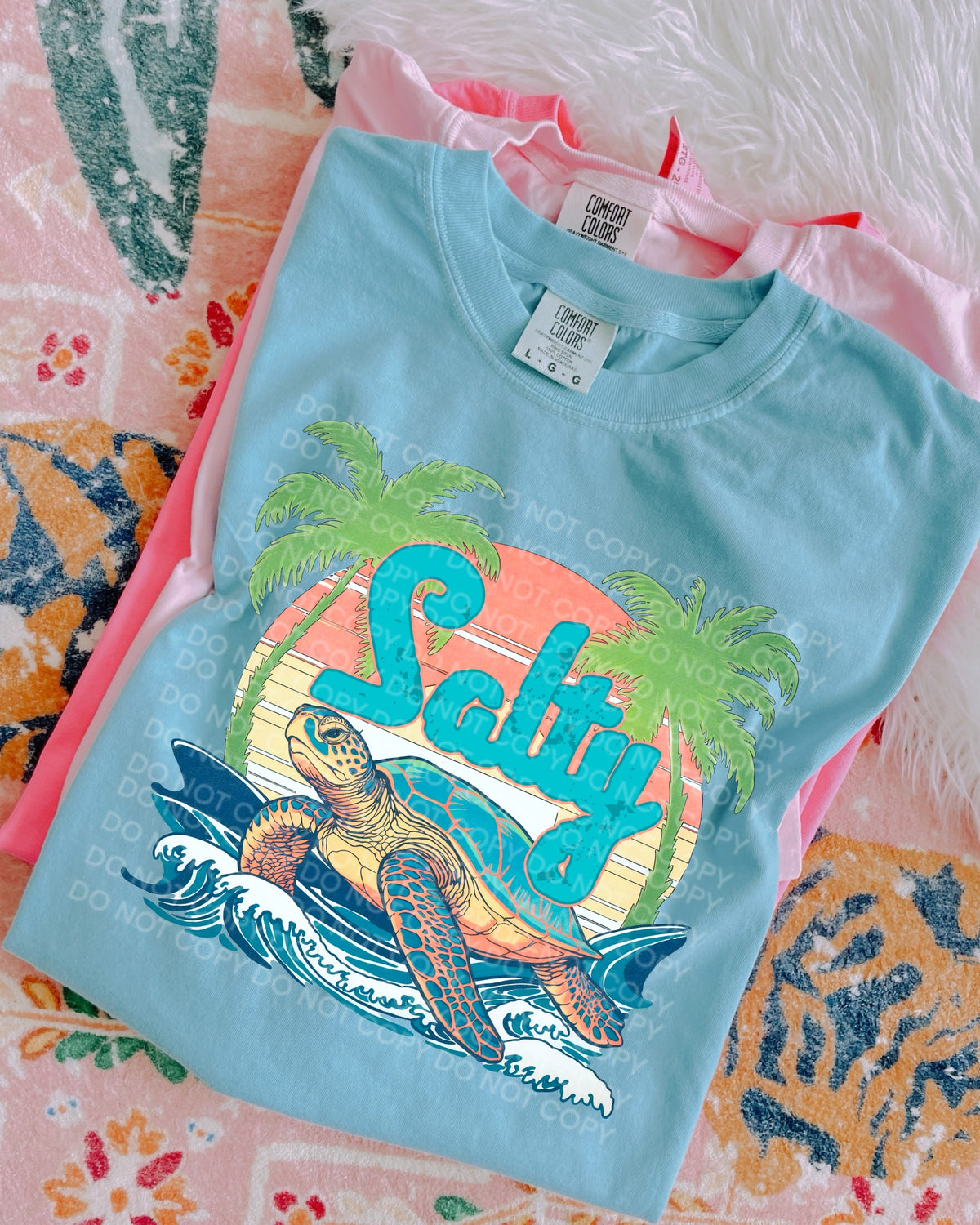 Salty turtle (SCG) DTF transfer