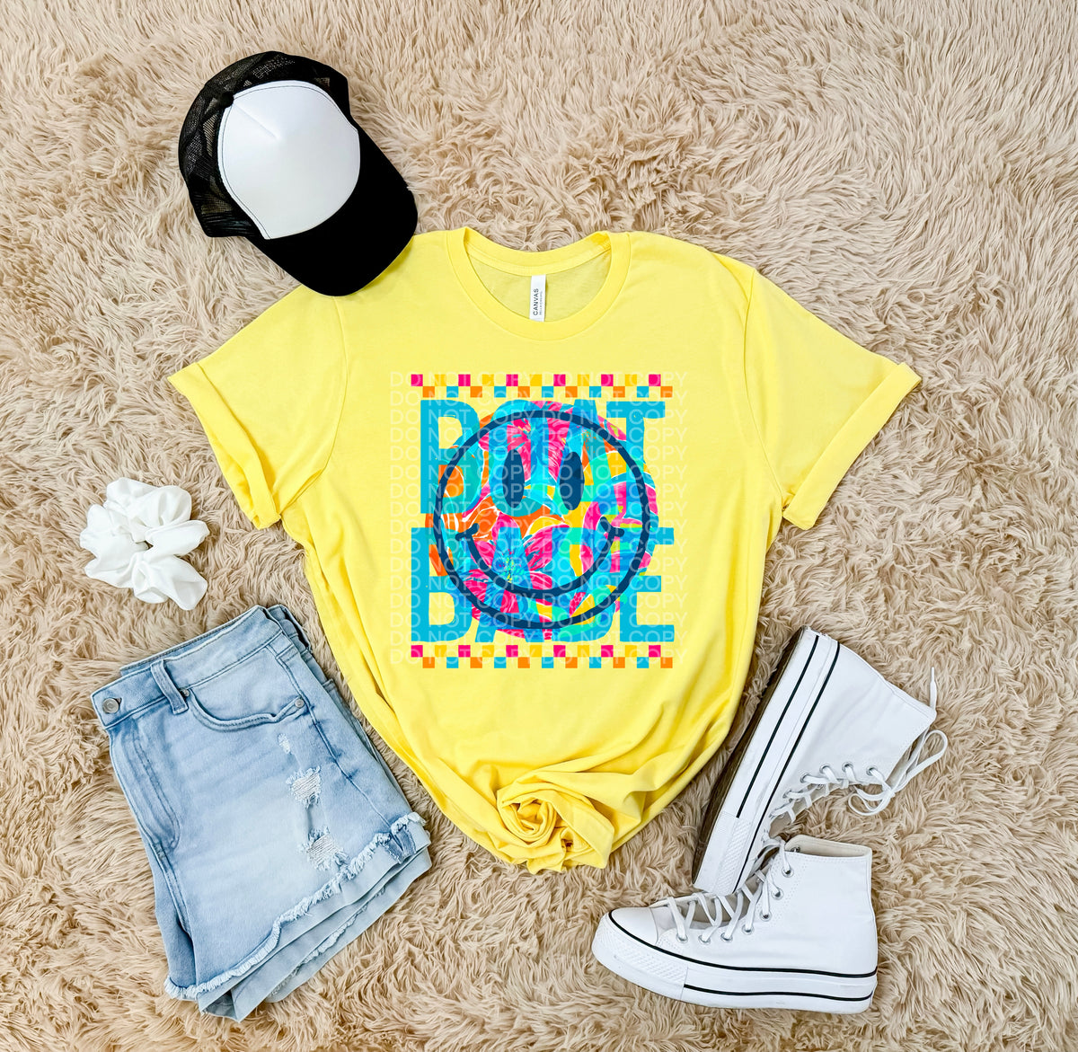 Boat Babe smiley (SCG) DTF transfer