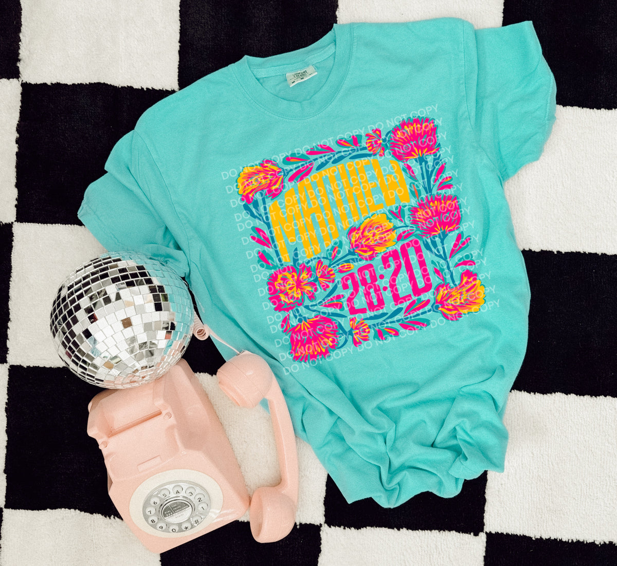 Mathew 28:20 (SCG) DTF transfer