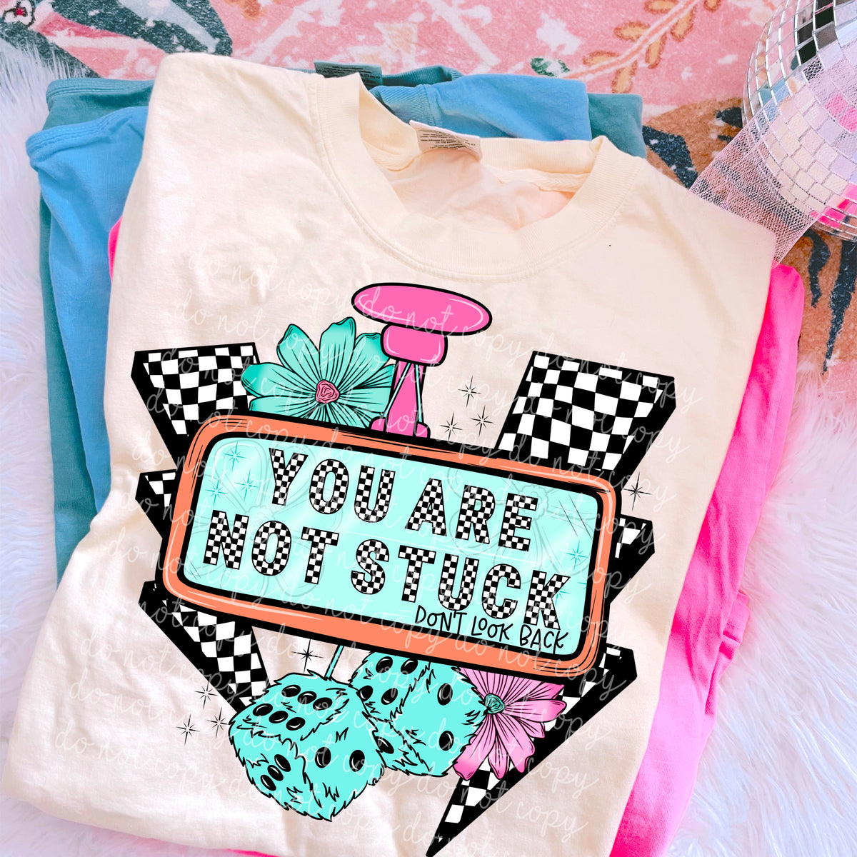 You are not stuck (MMD) DTF transfer