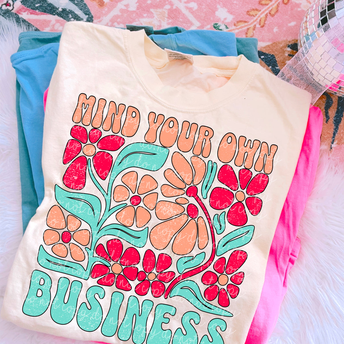 Mind your own business (MMD) DTF transfer