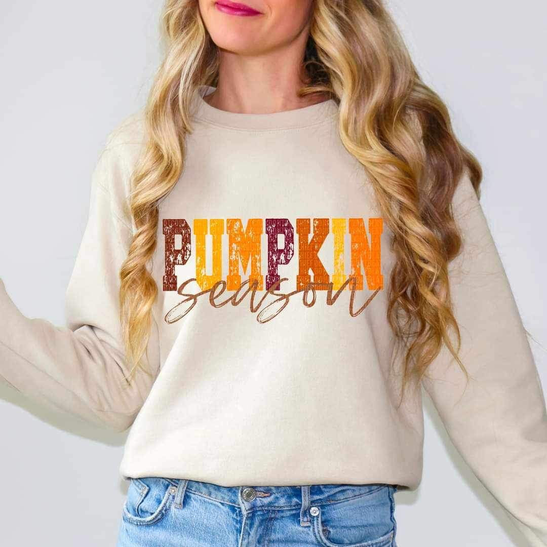 Pumpkin season (maroon, yellow,orange) 10311 DTF TRANSFER