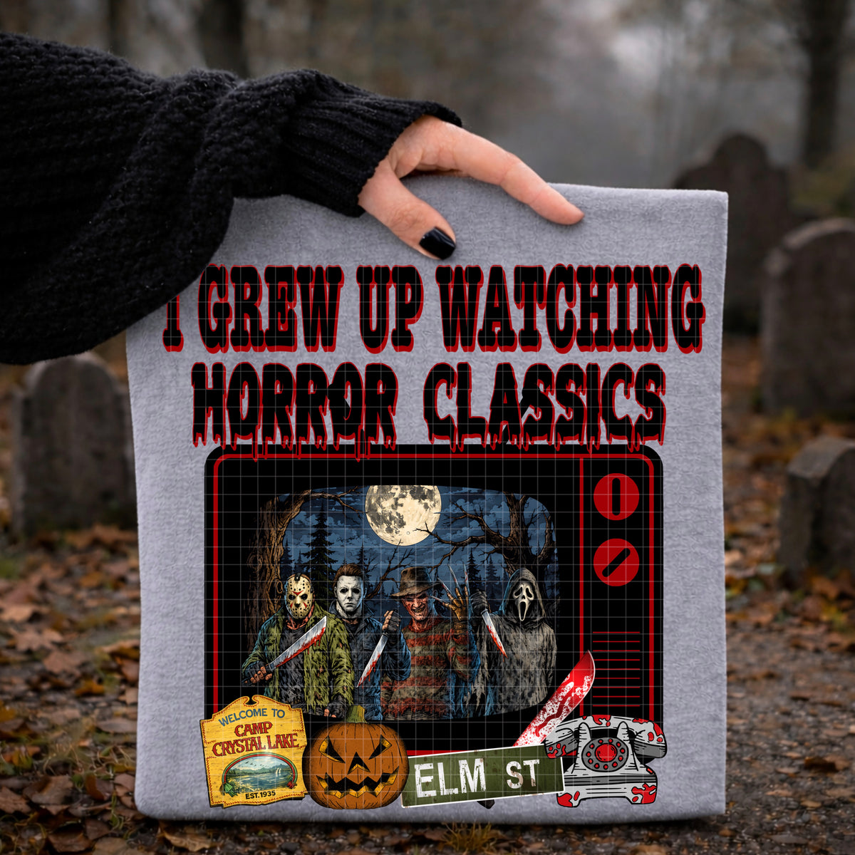 I grew up watching horror classics (DD) DTF Transfer