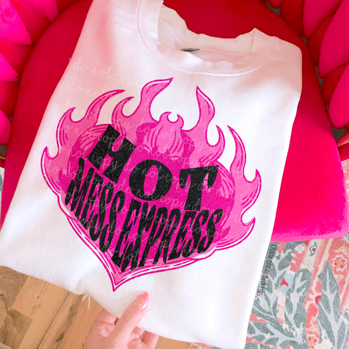 Hot mess Express (MMD) DTF transfer