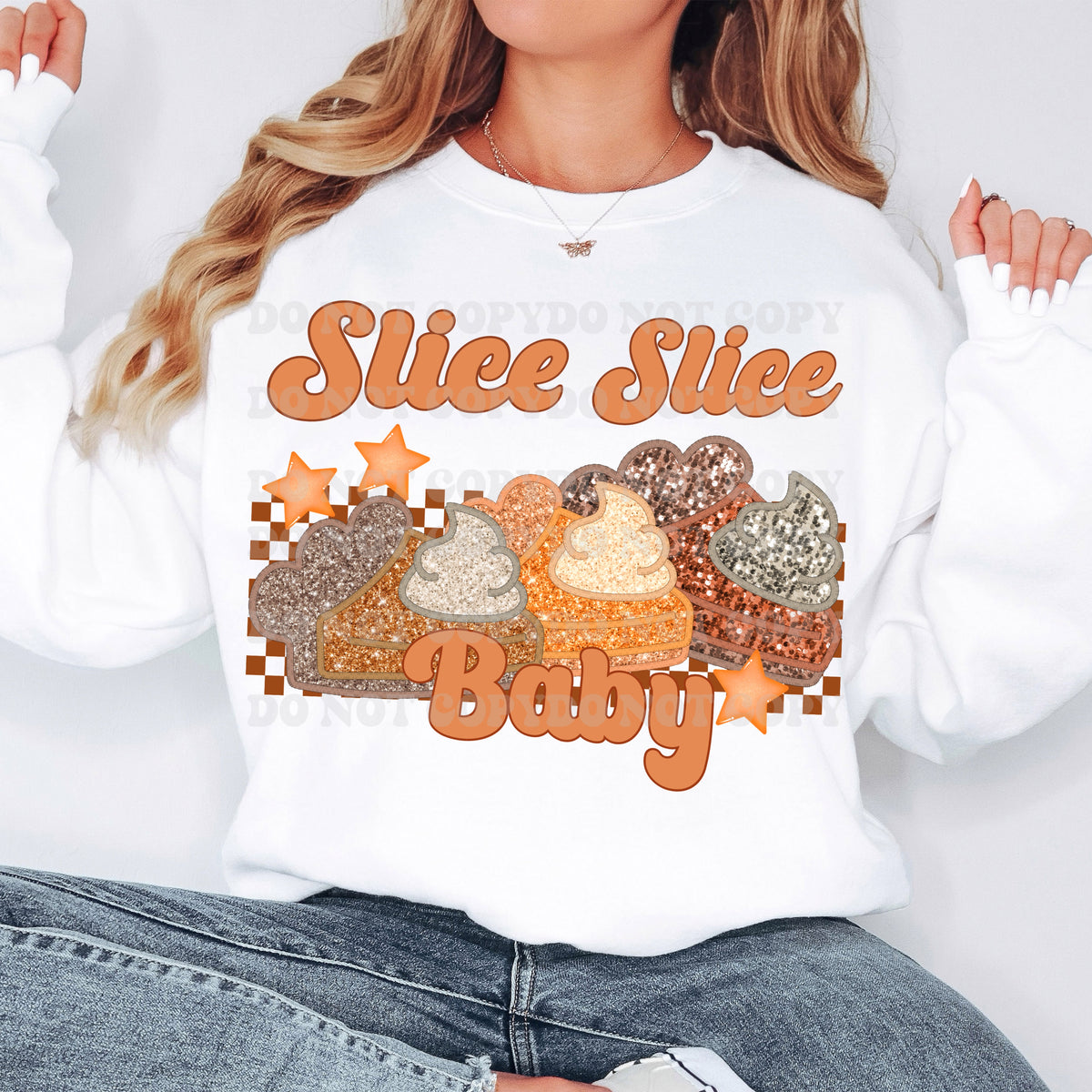 Slice slice baby  34530 DTF transfer