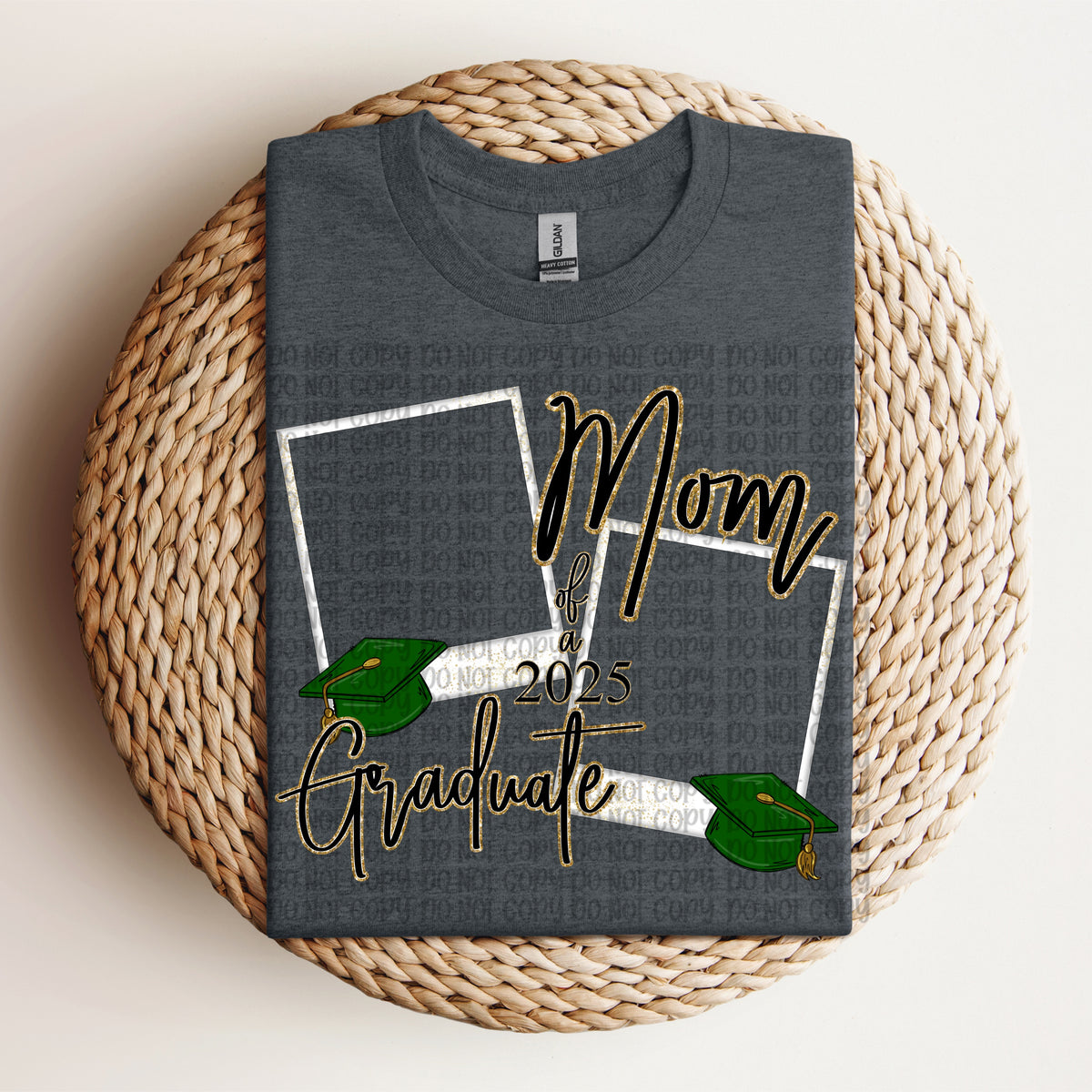 Mom of a 2025 graduate GREEN (VP) 102876 DTF transfer