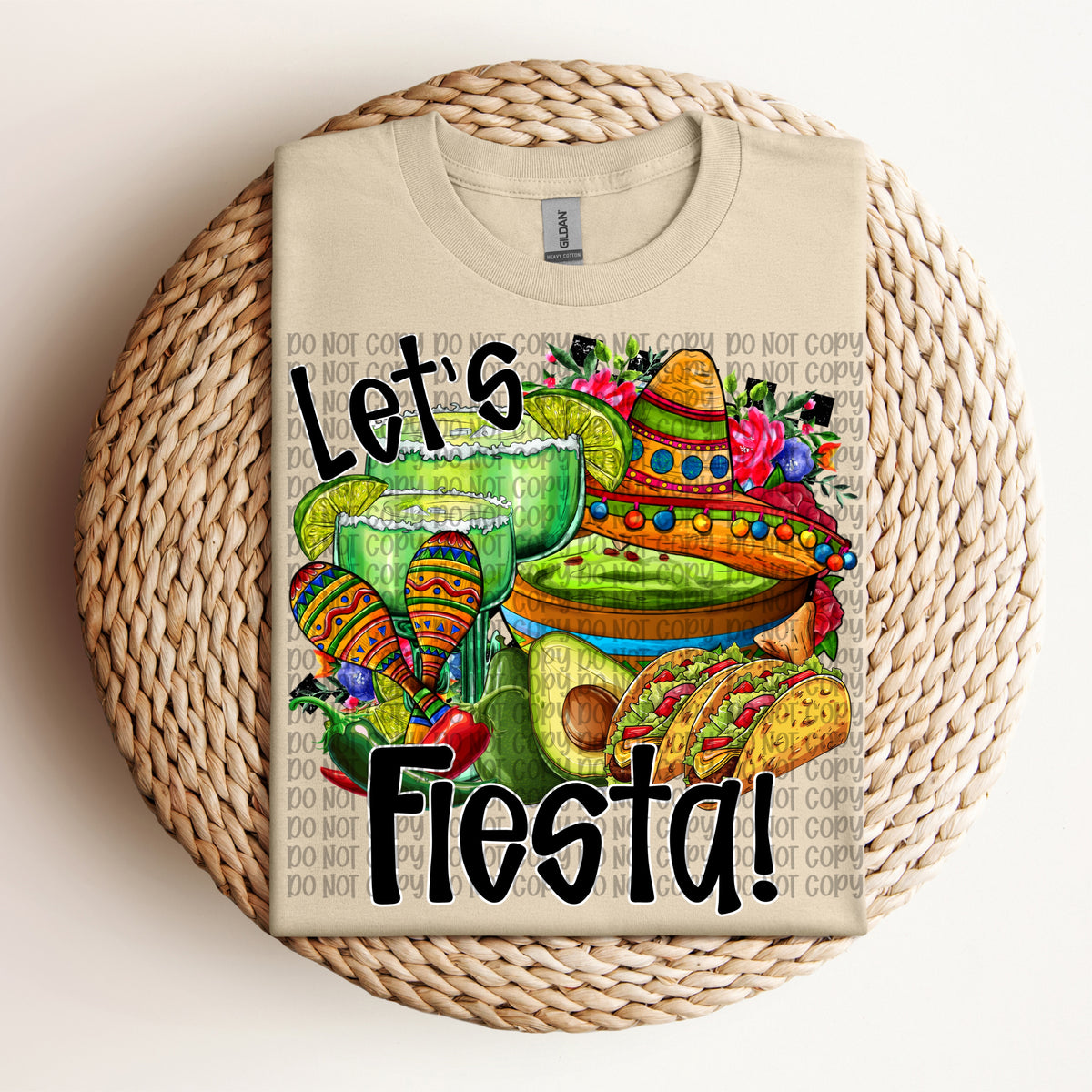 Let's Fiesta (VP) 102969 DTF transfer
