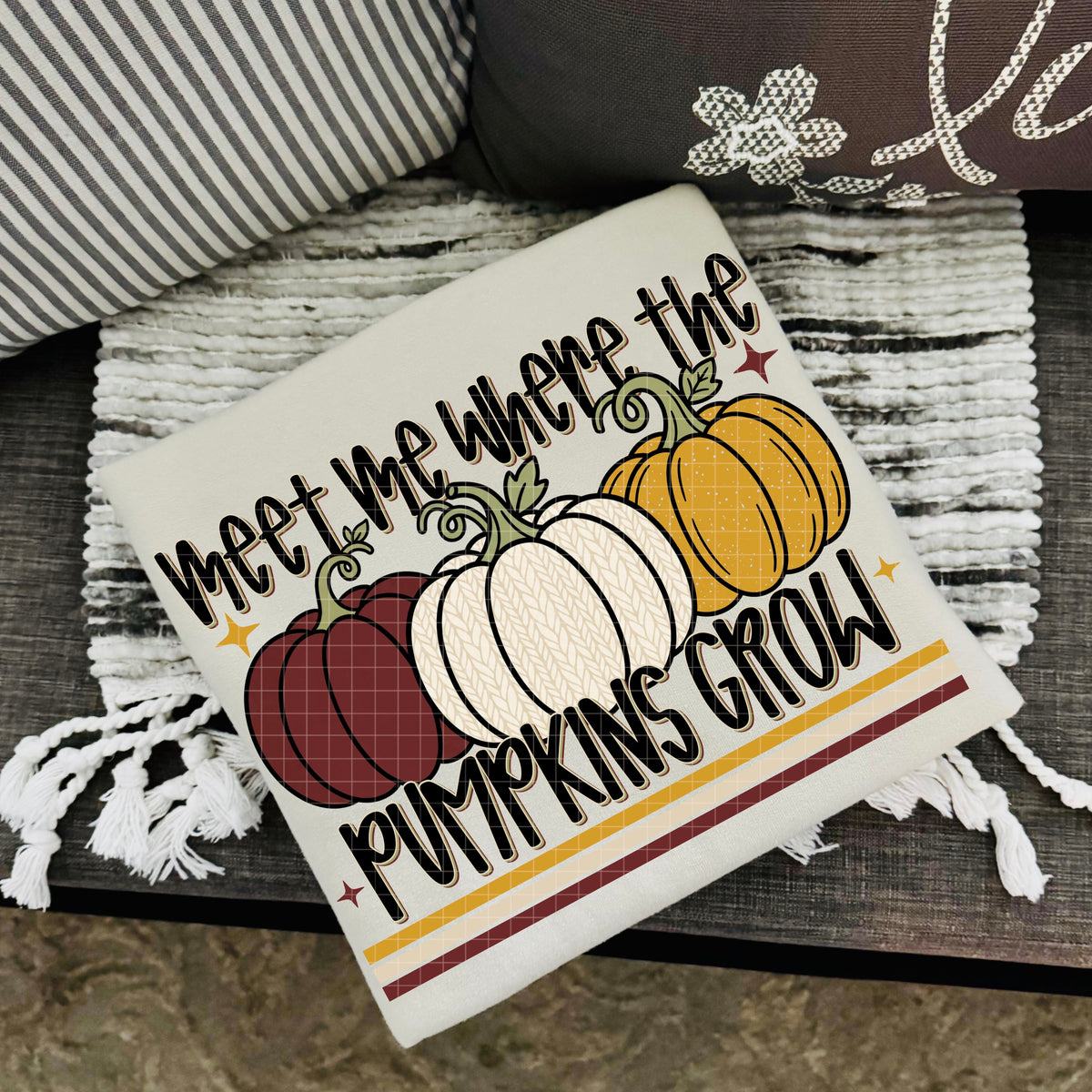 Meet me where the pumpkins grow (DD) DTF Transfer