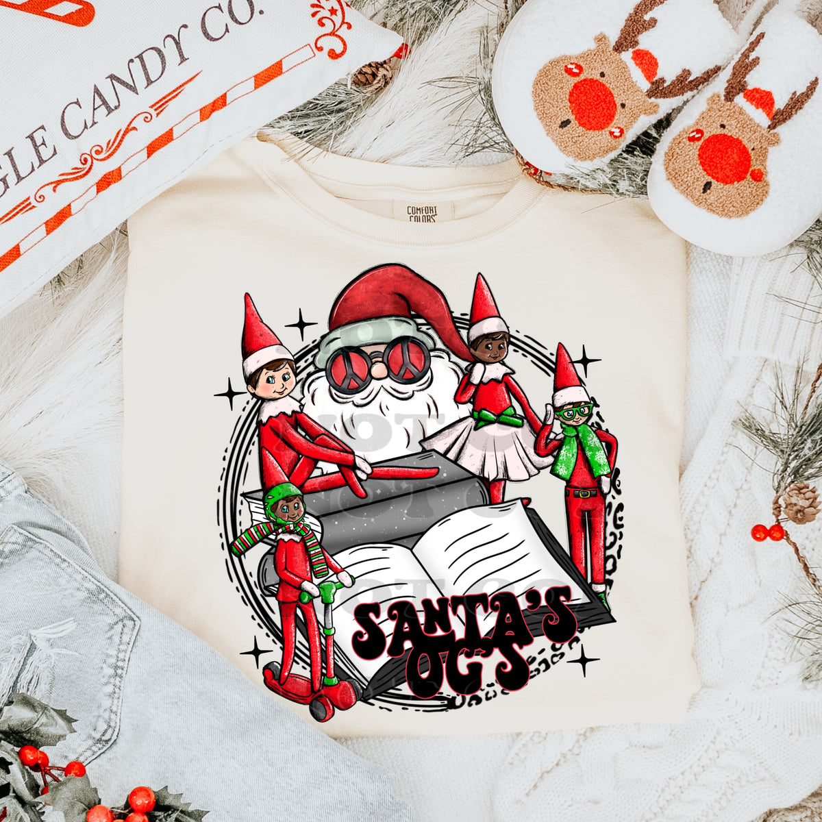 Santas OGs  (VIRGO) 34551 DTF transfer