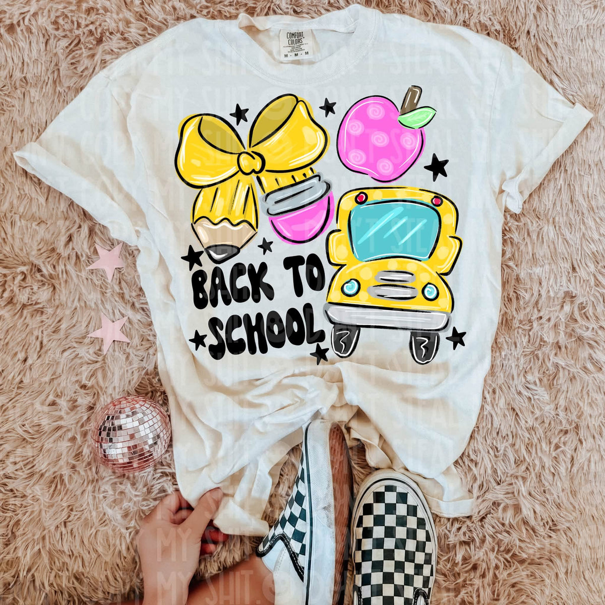 Back to school collage (Lyttle) DTF Transfer