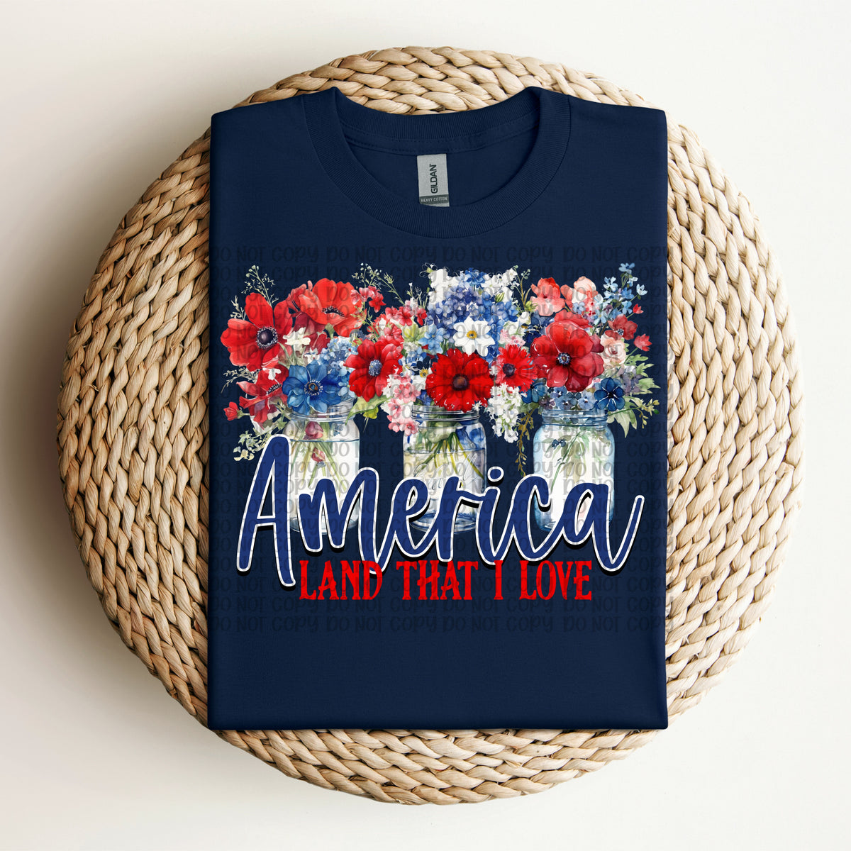 America land that I love (VP) 102713 DTF transfer