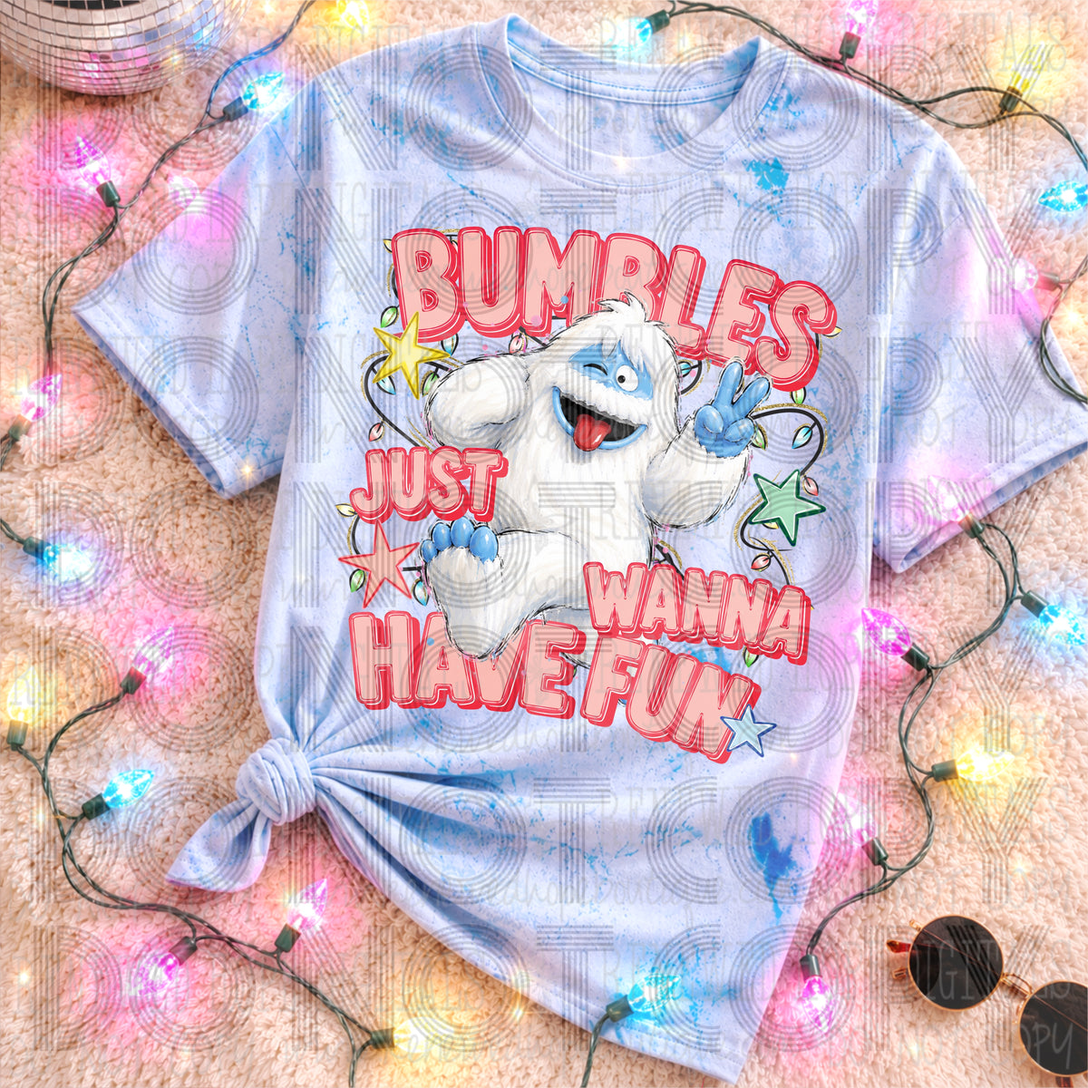 B just wanna have fun (Renewed) DTF Transfer