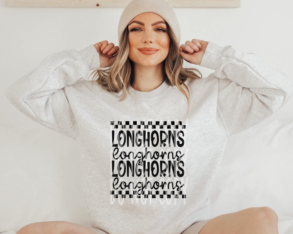 Longhorns (PH) 83377 DTF Transfer