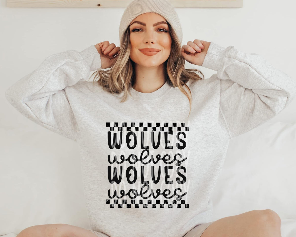 Wolves (PH) 83385 DTF Transfer