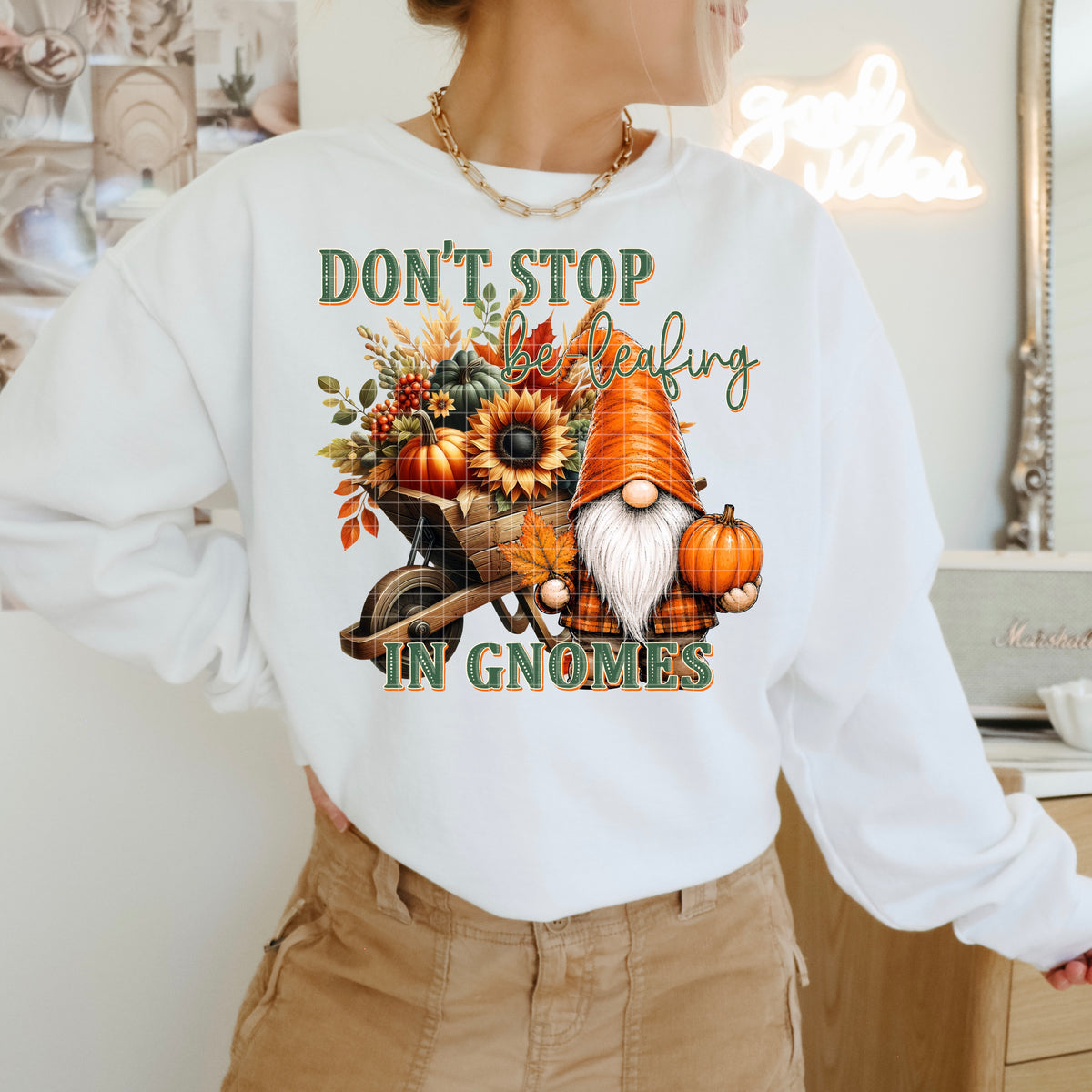 Don't stop be leafing (DD) DTF Transfer