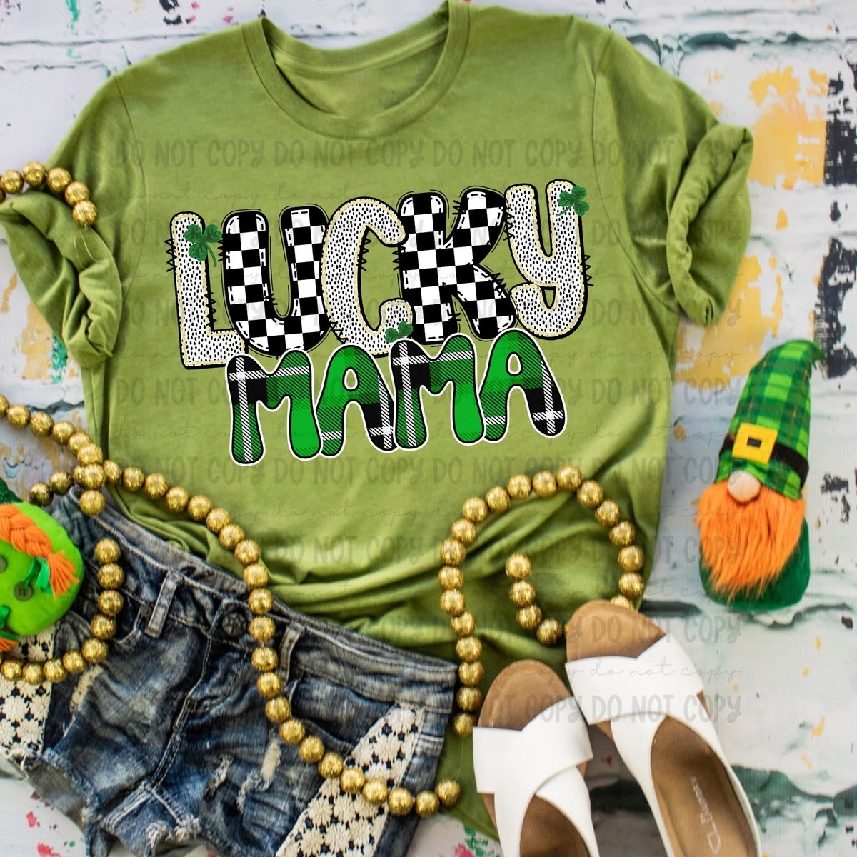 Lucky Mama (Revel) 83400 DTF Transfer