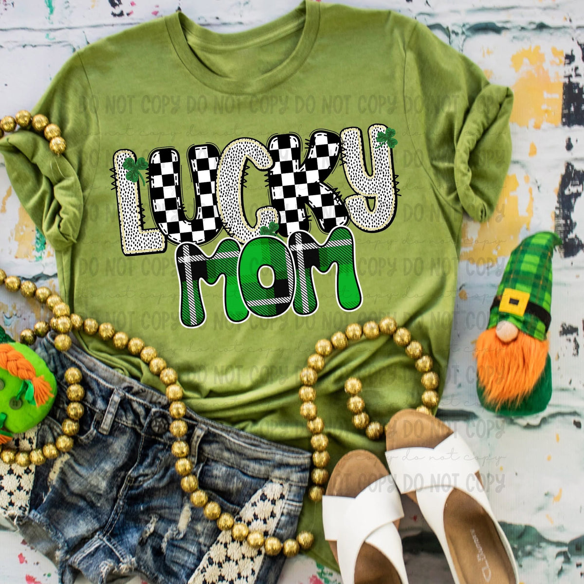 Lucky Mom (Revel) 83401 DTF Transfer