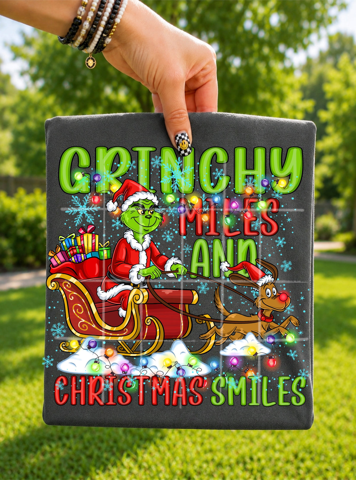 G miles and Christmas smiles (TDC) DTF Transfer
