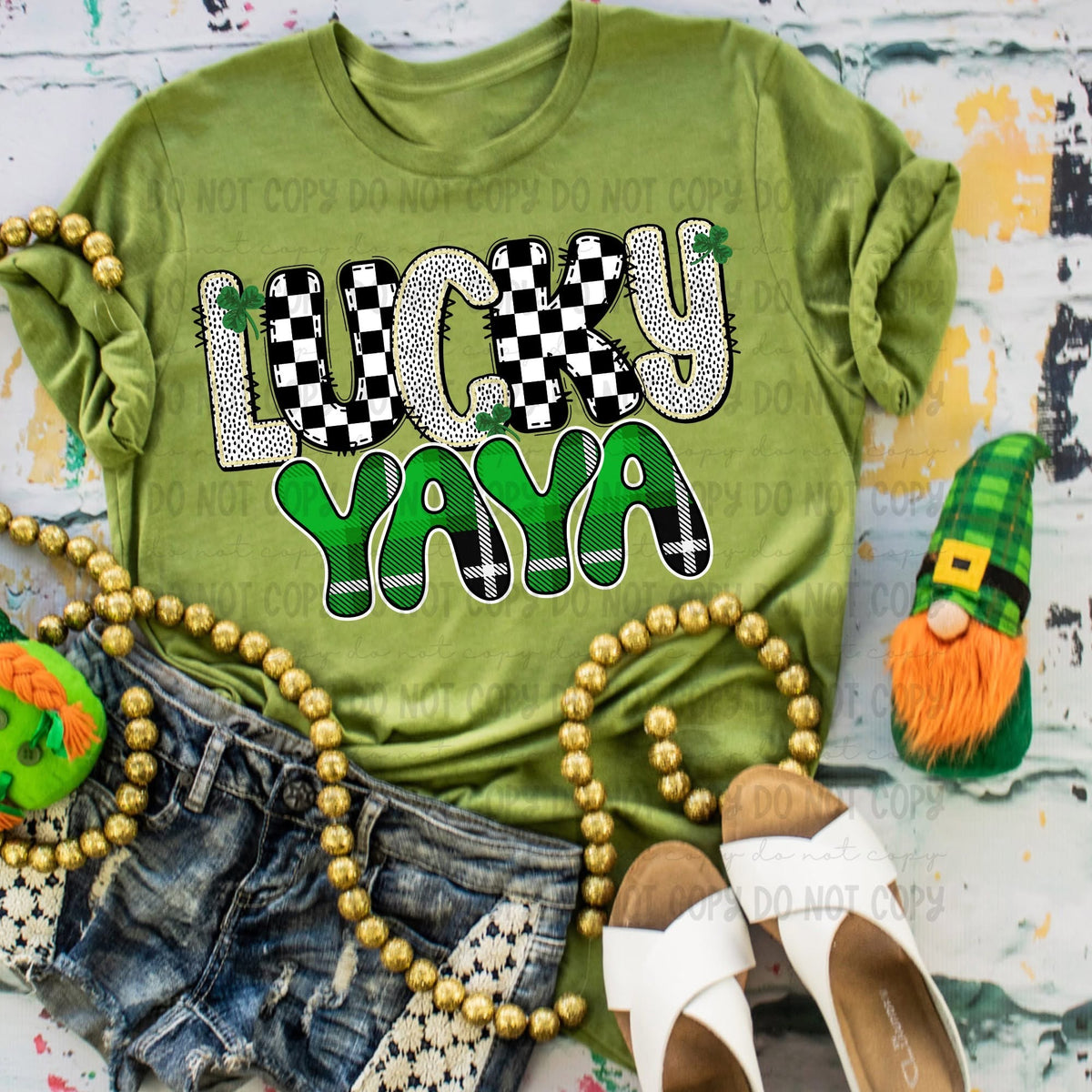 Lucky yaya (Revel) 83405 DTF Transfer