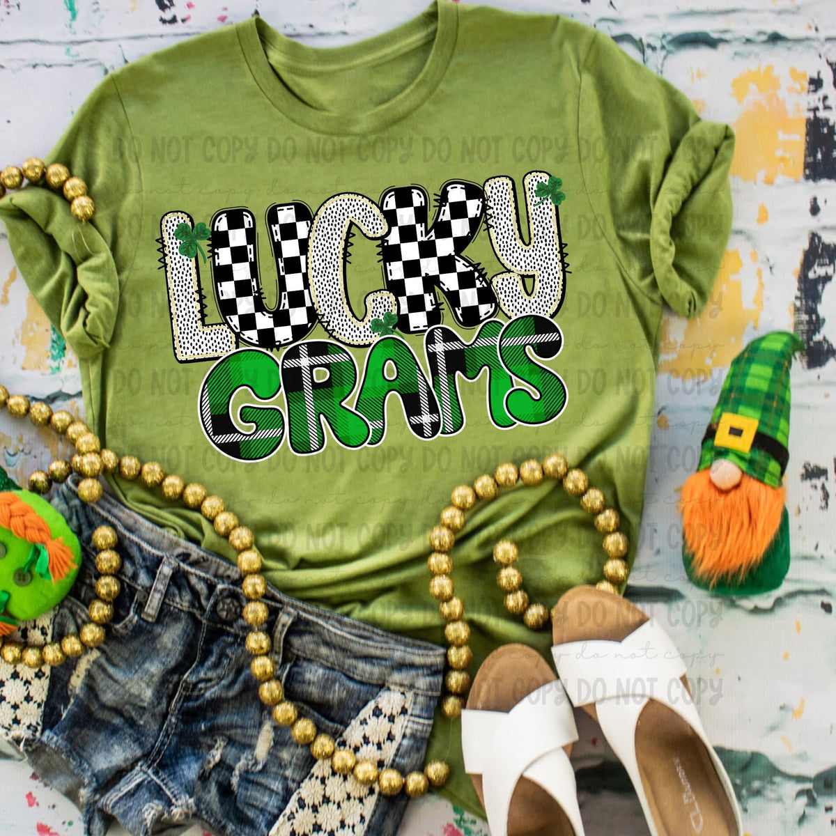 Lucky Grams (Revel) 83406 DTF Transfer