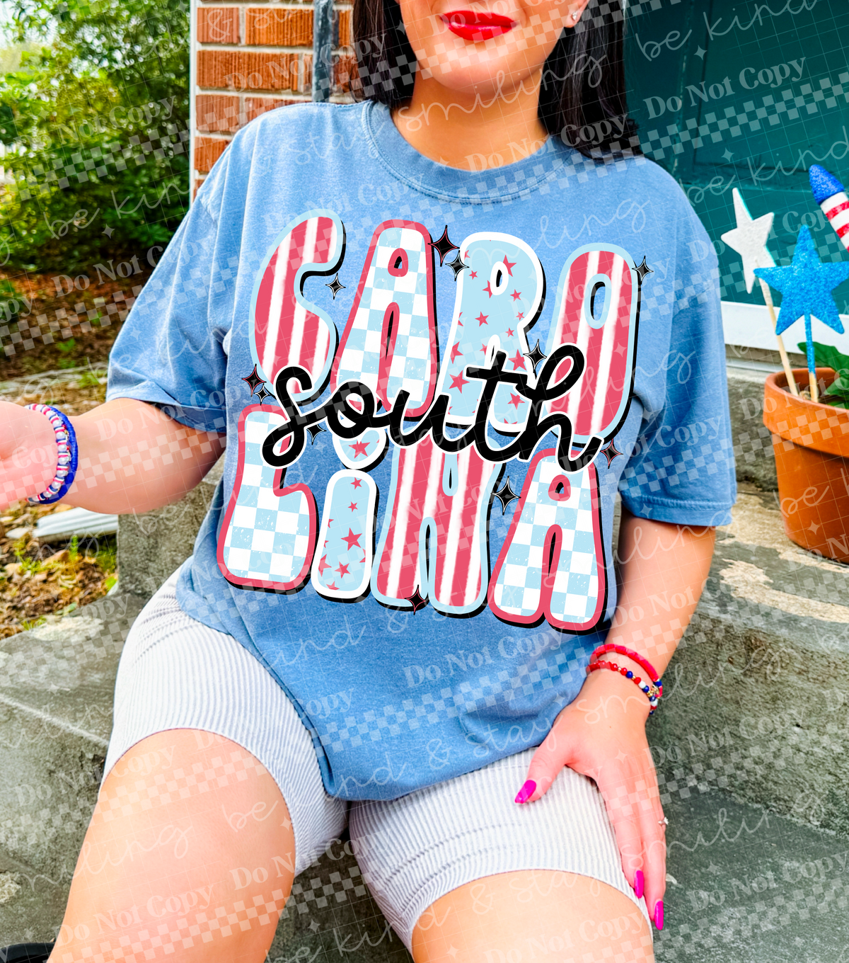South Carolina patriotic (CMLD) DTF Transfer