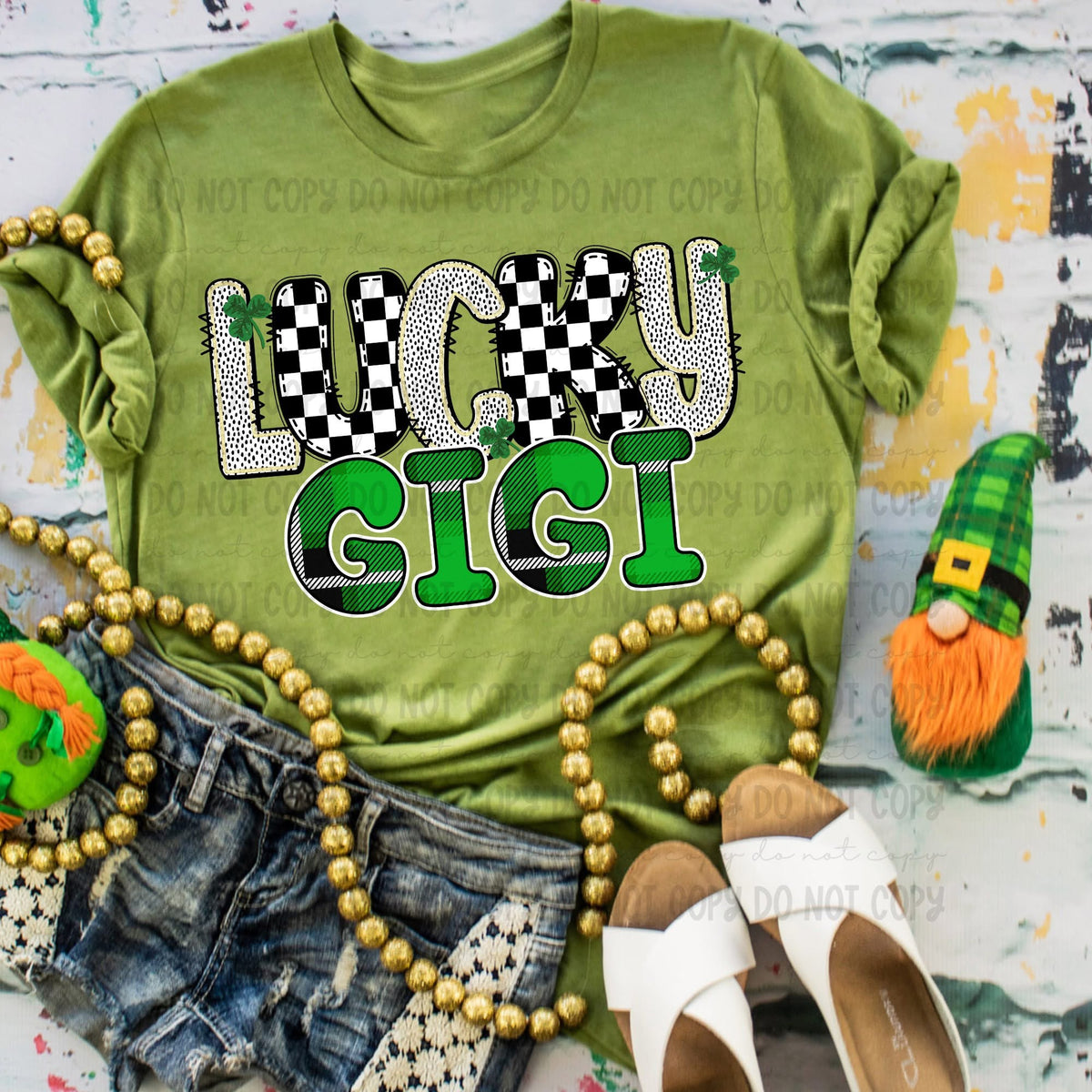 Lucky Gigi (Revel) 83412 DTF Transfer