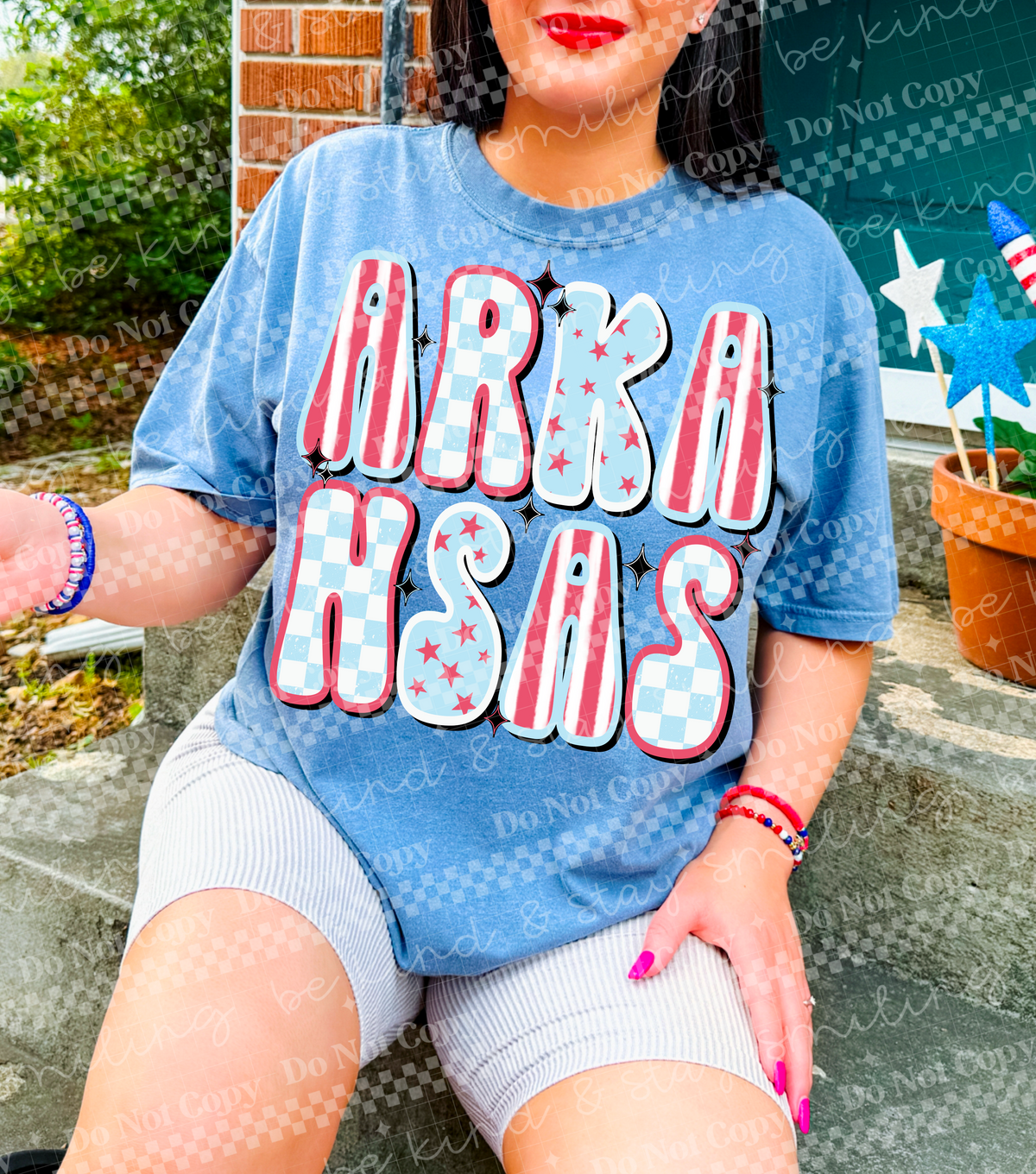 Arkansas patriotic (CMLD) DTF Transfer