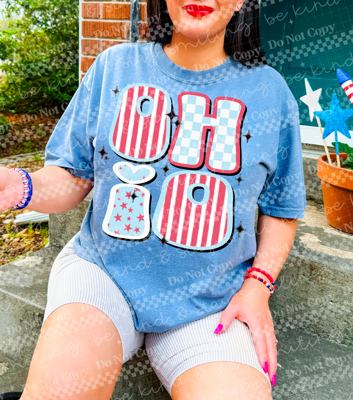 Ohio patriotic (CMLD) DTF Transfer