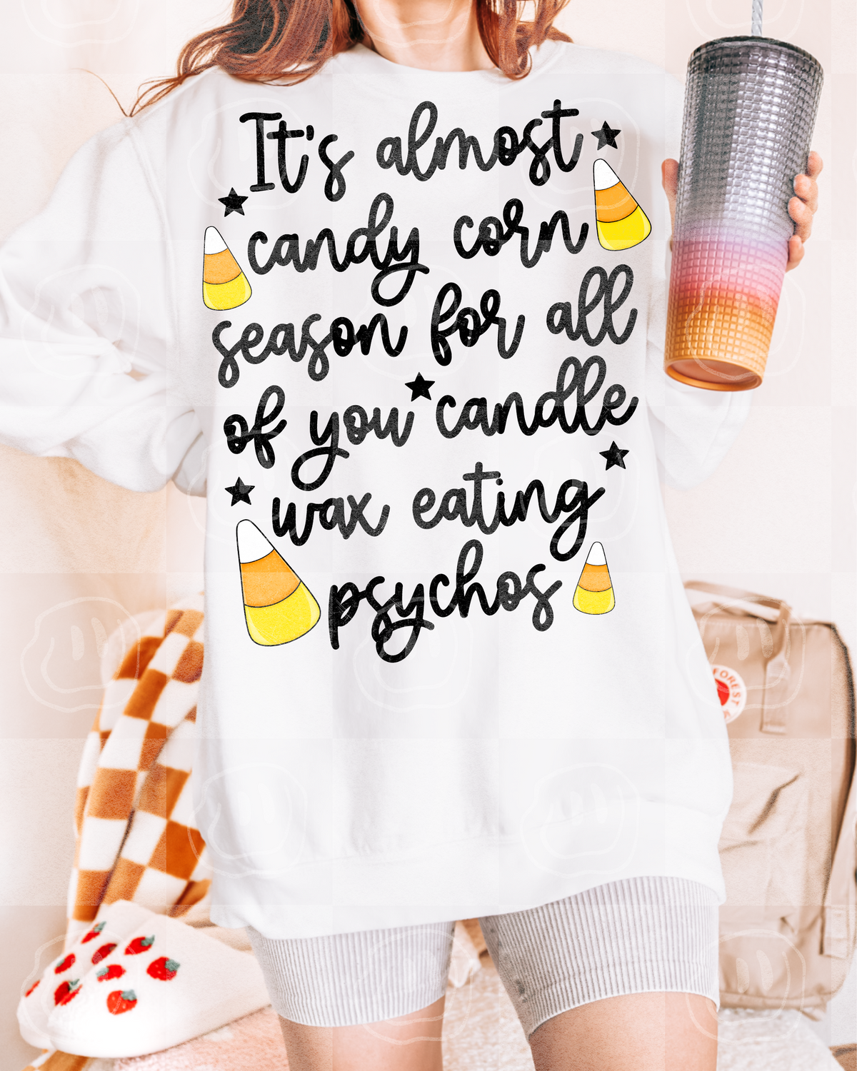It's almost candy corn season (unhinged) DTF Transfer