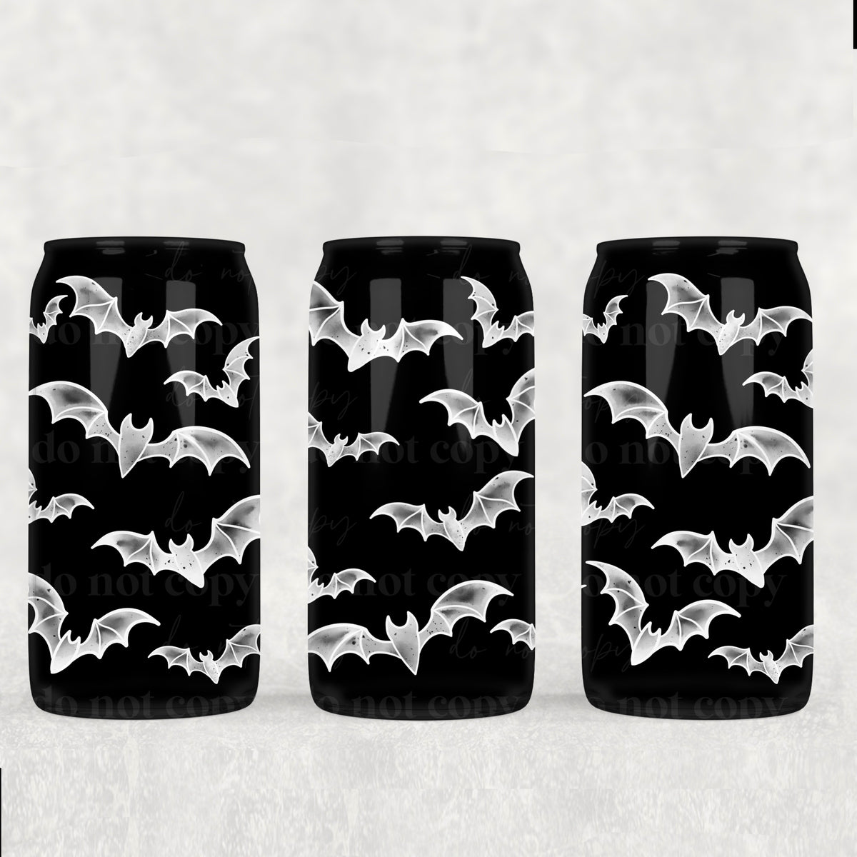 4739 white bats (CSC) UV DTF WRAP