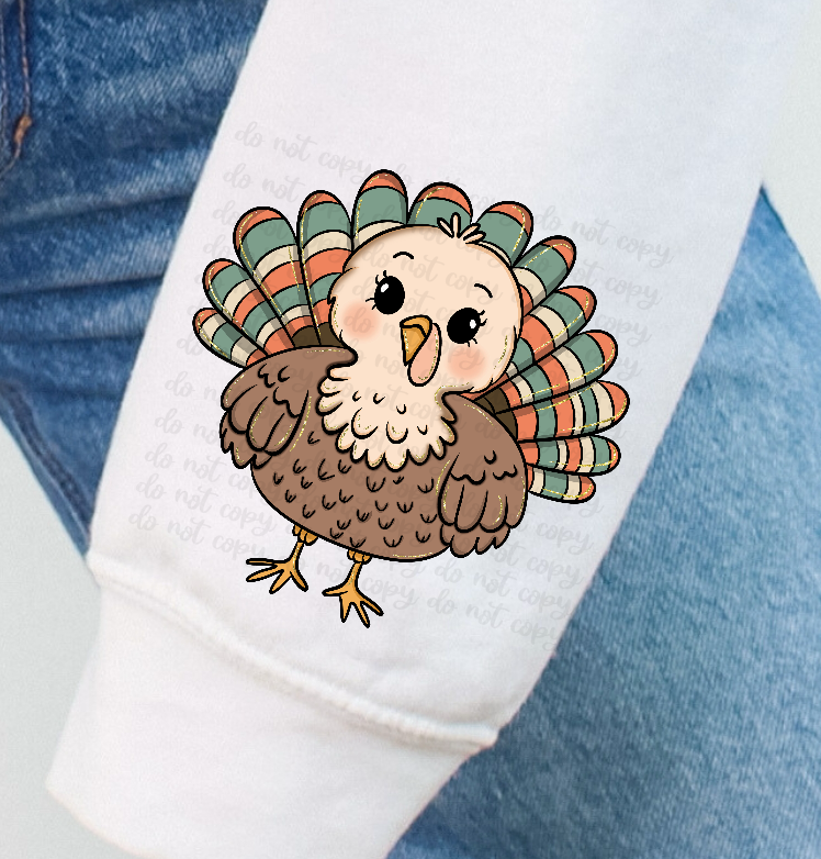 Gobble til you wobble pocket 60809 DTF transfer