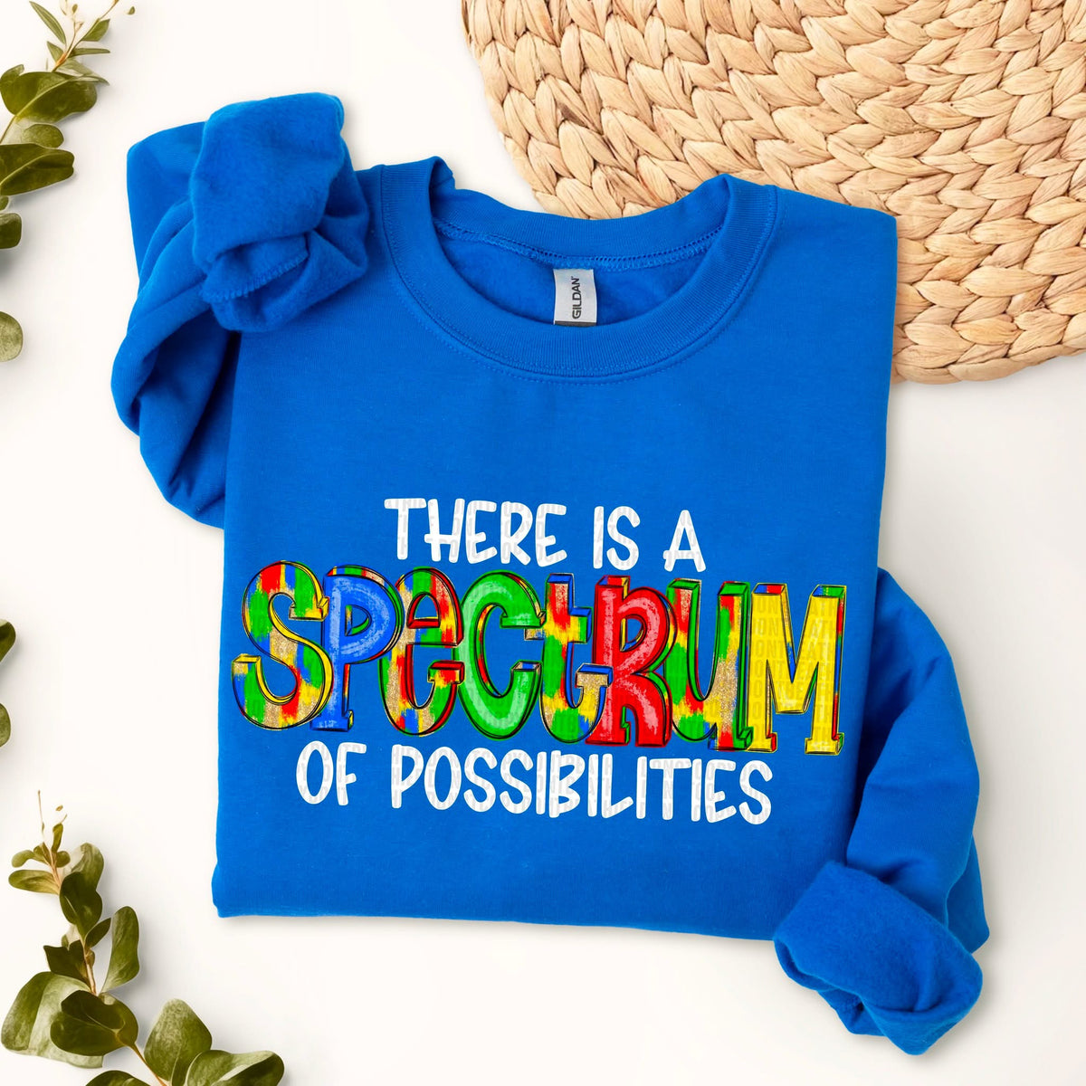 There Is A Spectrum Of Possibilities WHITE (SDD) 83531 DTF Transfer