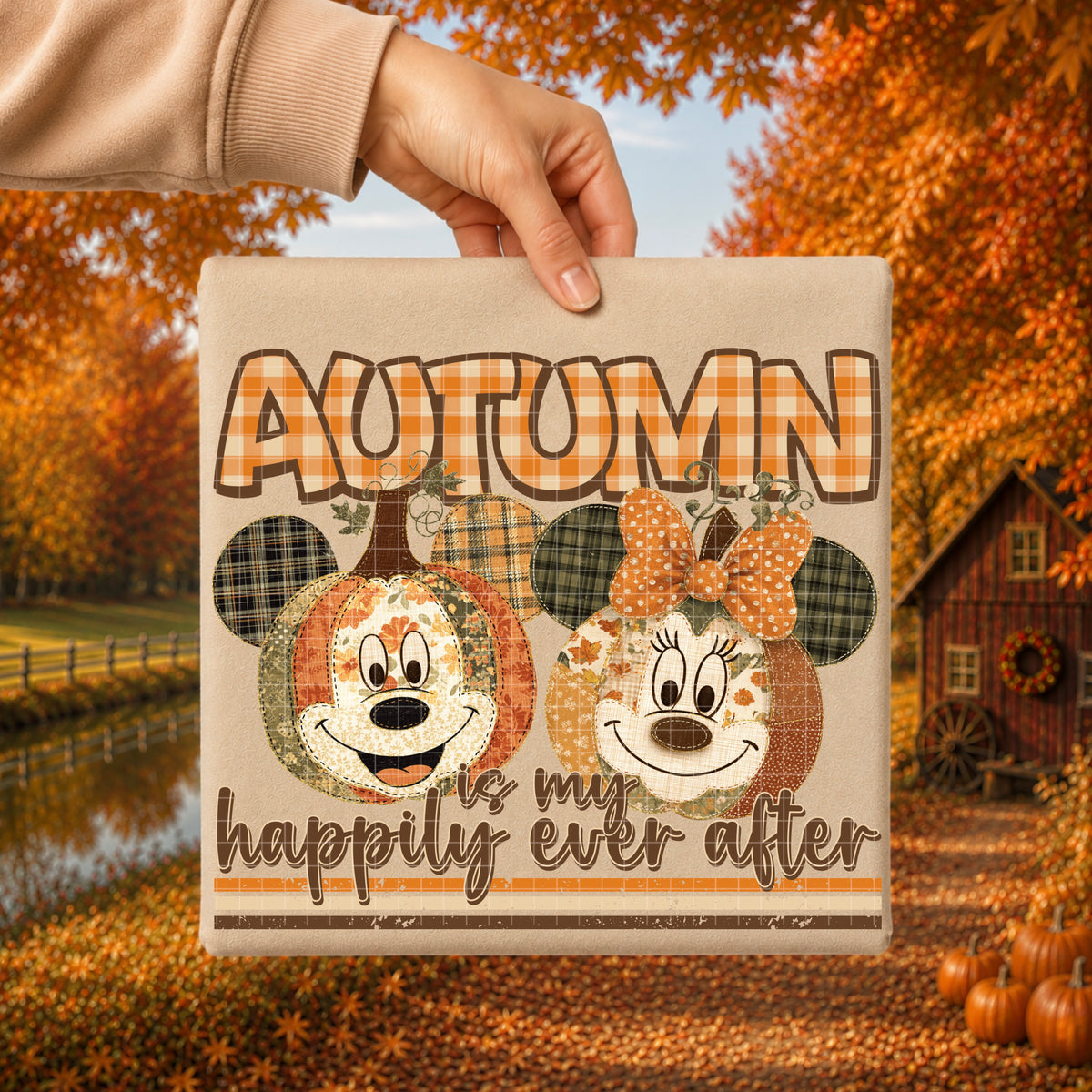 Autumn is my happily ever after DTF Transfer