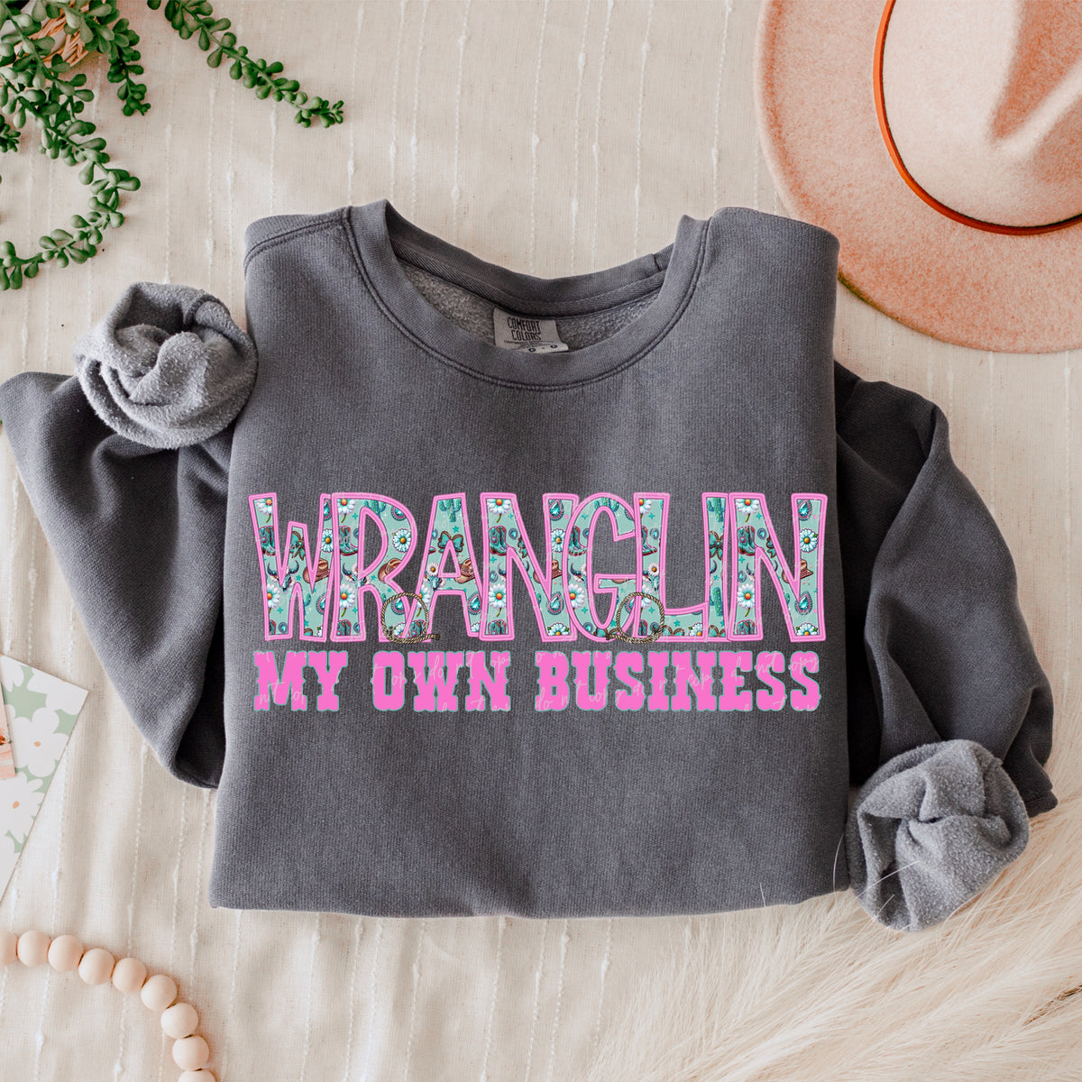 Wranglin my own business (VIRGO) DTF transfer