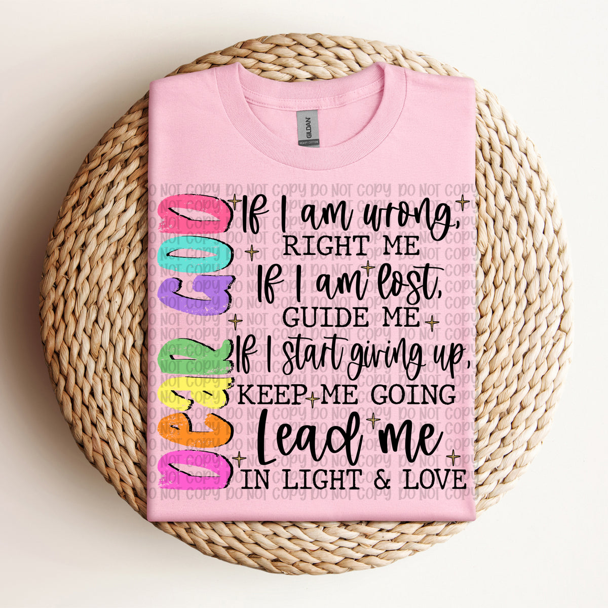 Dear God (VP) 102963 DTF transfer