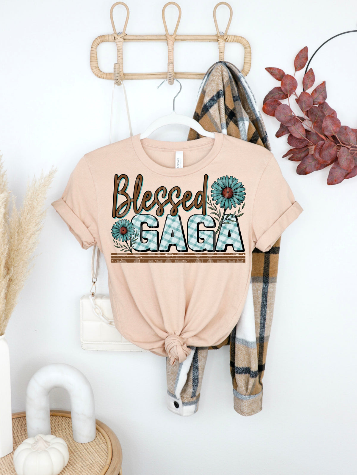 Blessed gaga blue (DD) 109540 DTF transfer