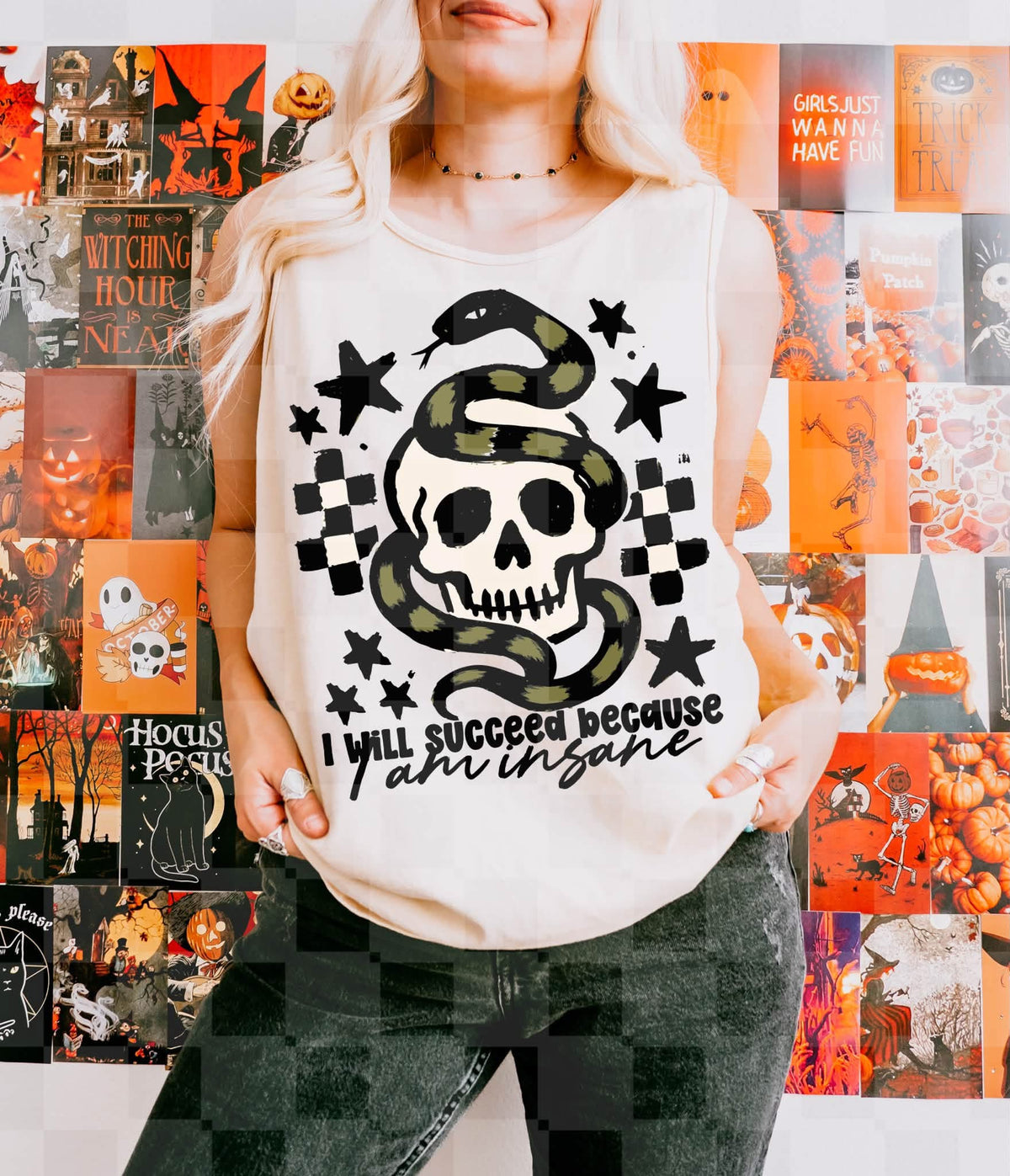 I will succeed because I am insane (Lyttle) DTF Transfer