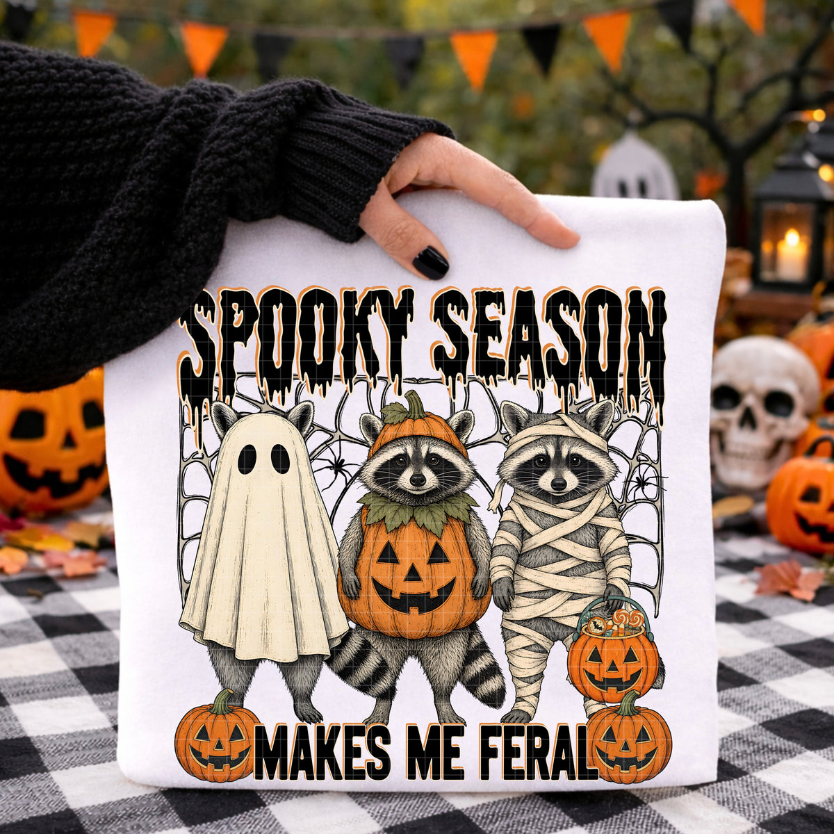 Spooky season makes me feral (DD) DTF transfer