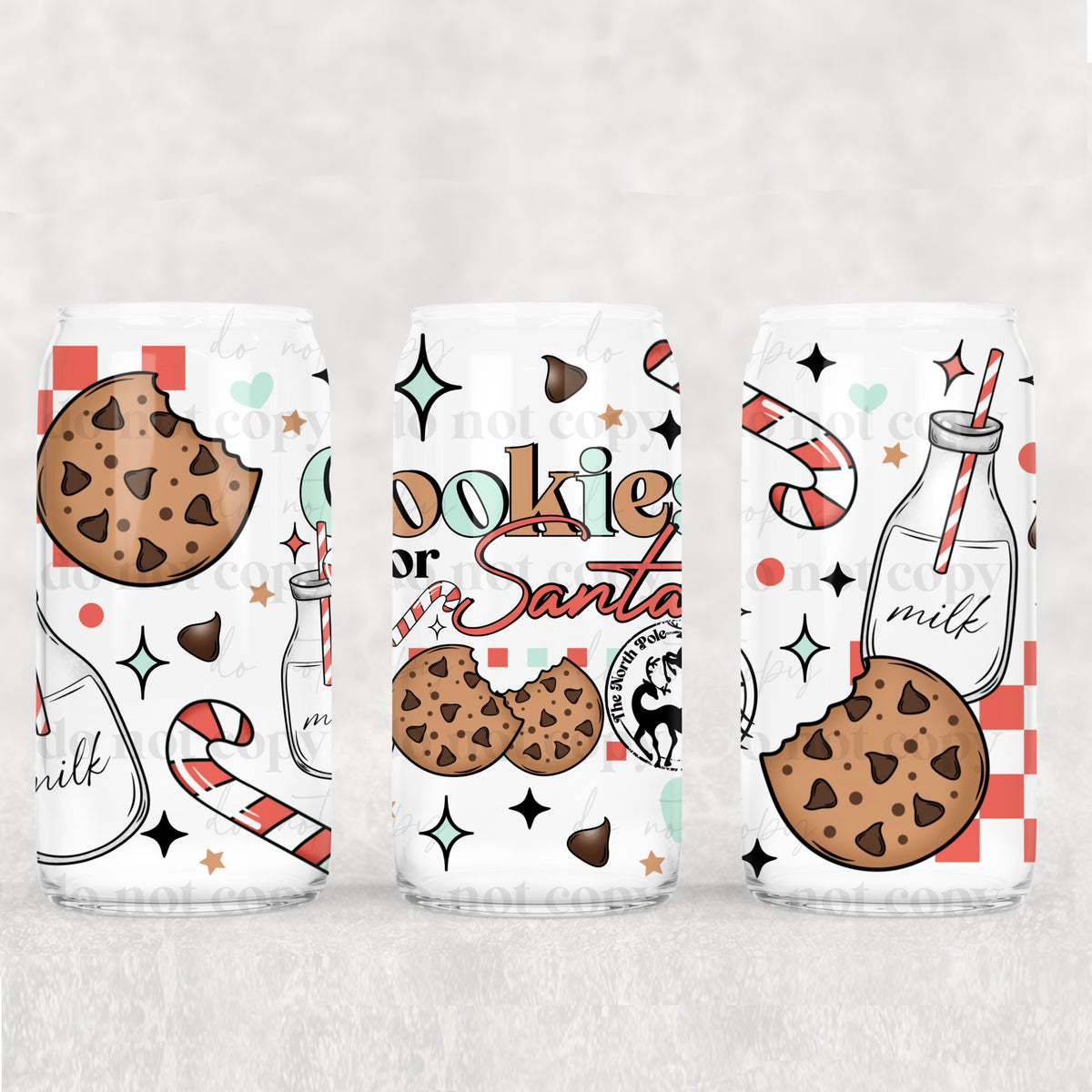 cookies for santa 4877 (CSC) UV DTF WRAP