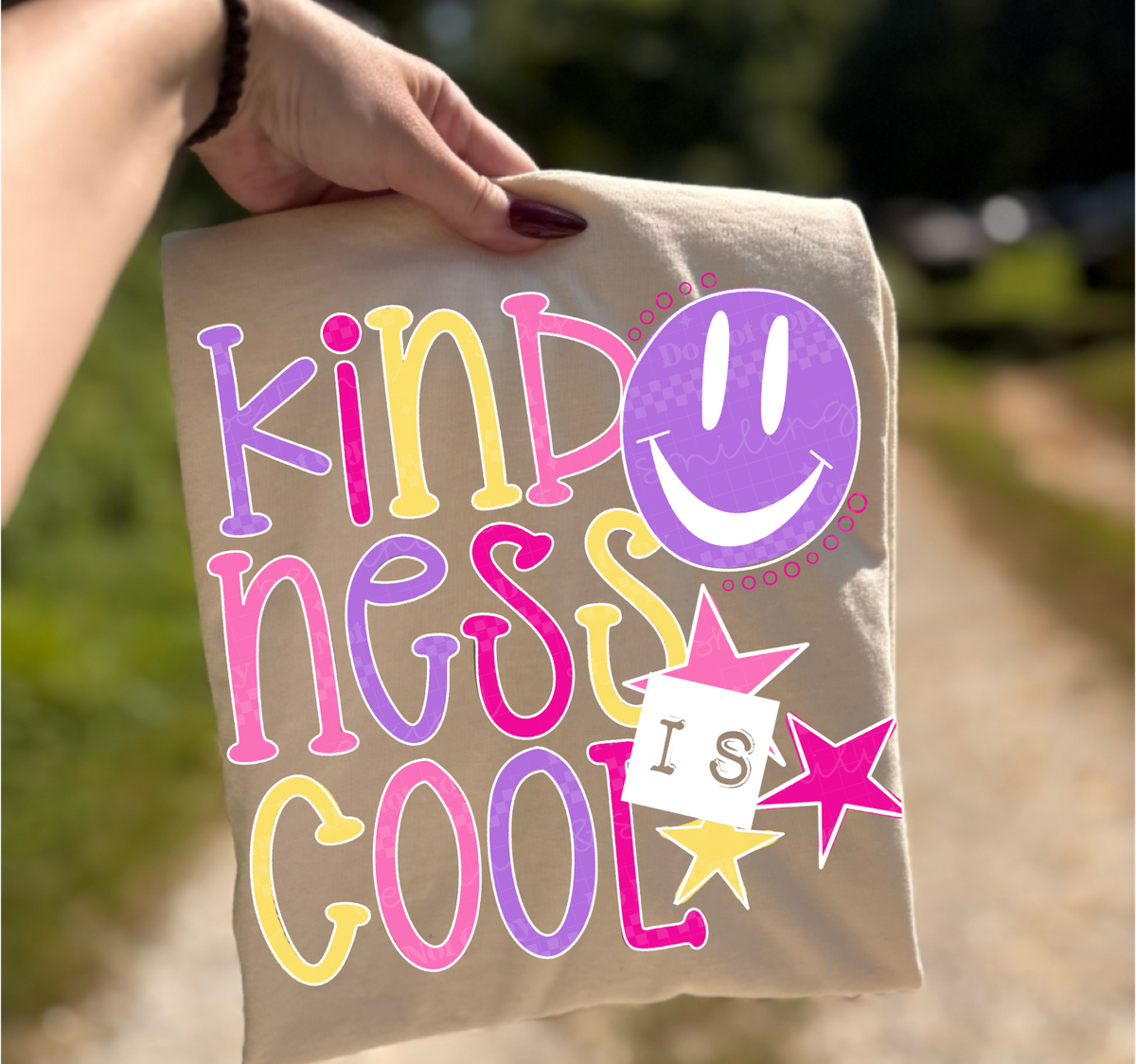 Kindness is cool WHITE (CMLD) DTF Transfer